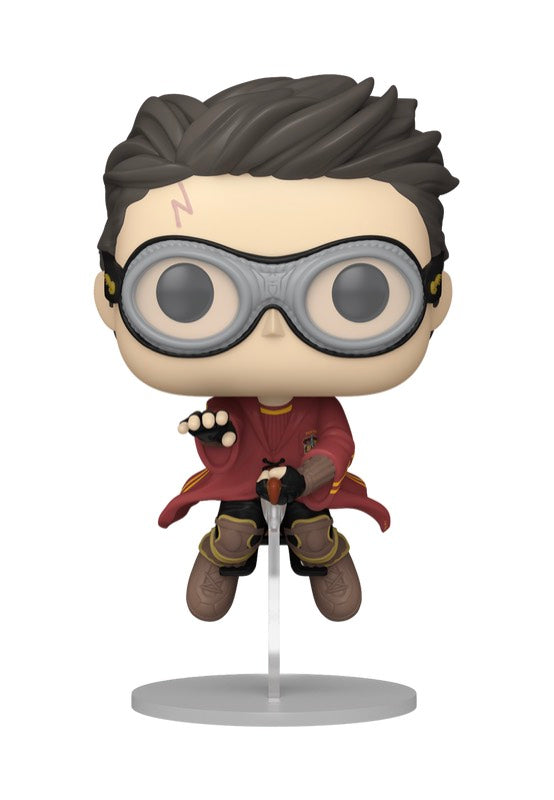 Harry Potter - Prisoner Of Azkaban: Harry w/ Broom (Quidditch) POP! Vinyl - Funko Pop | Neutral-Image