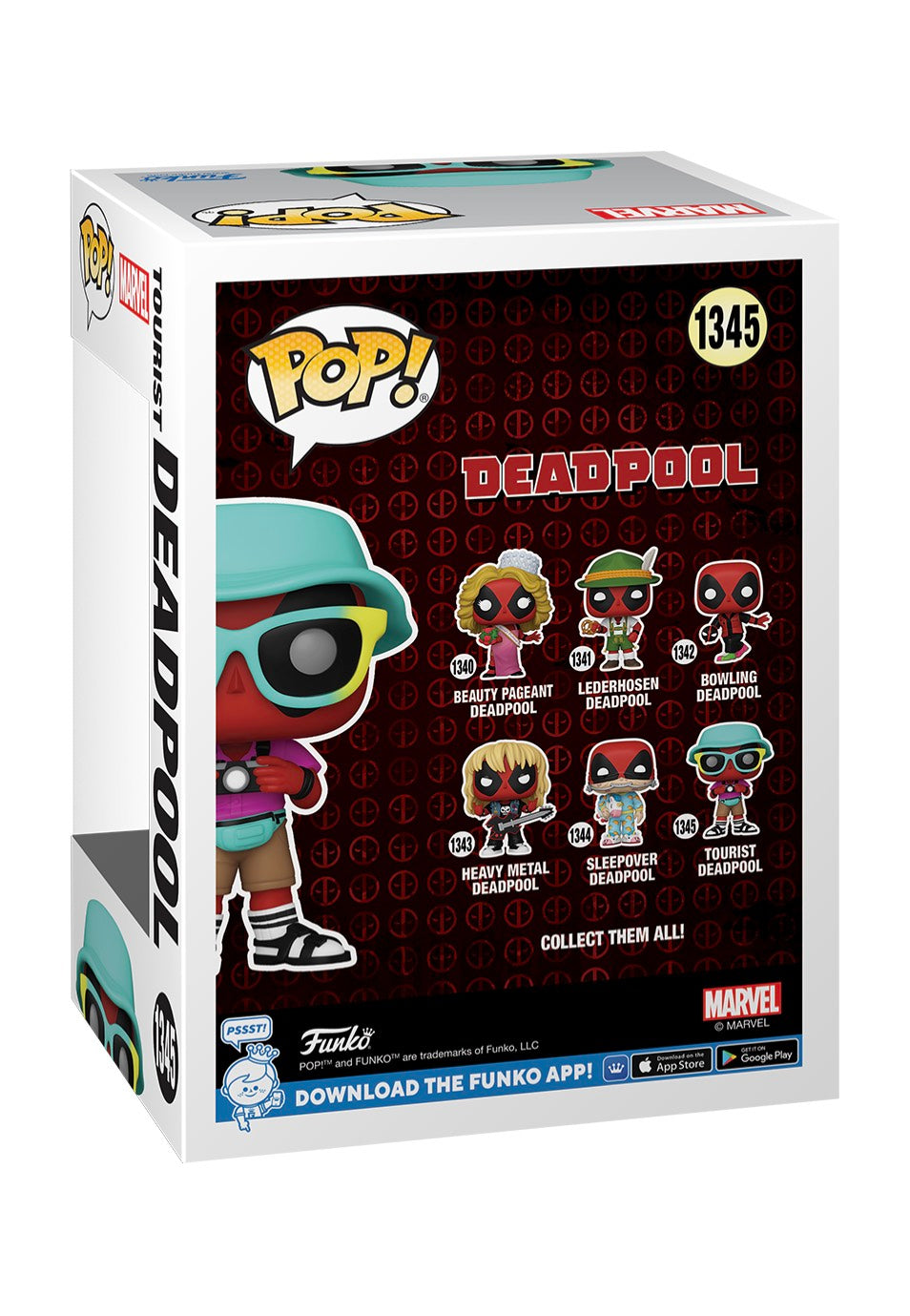 Deadpool - Tourist POP! Bobble Head - Funko Pop | Neutral-Image