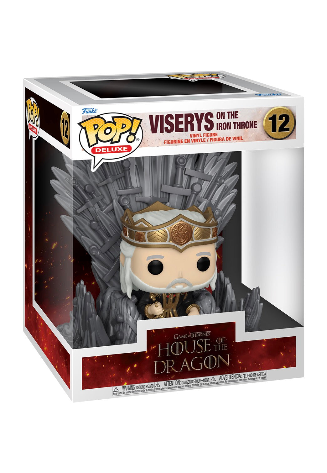 House Of The Dragon - Viserys On Throne POP! Vinyl Deluxe - Funko Pop | Neutral-Image