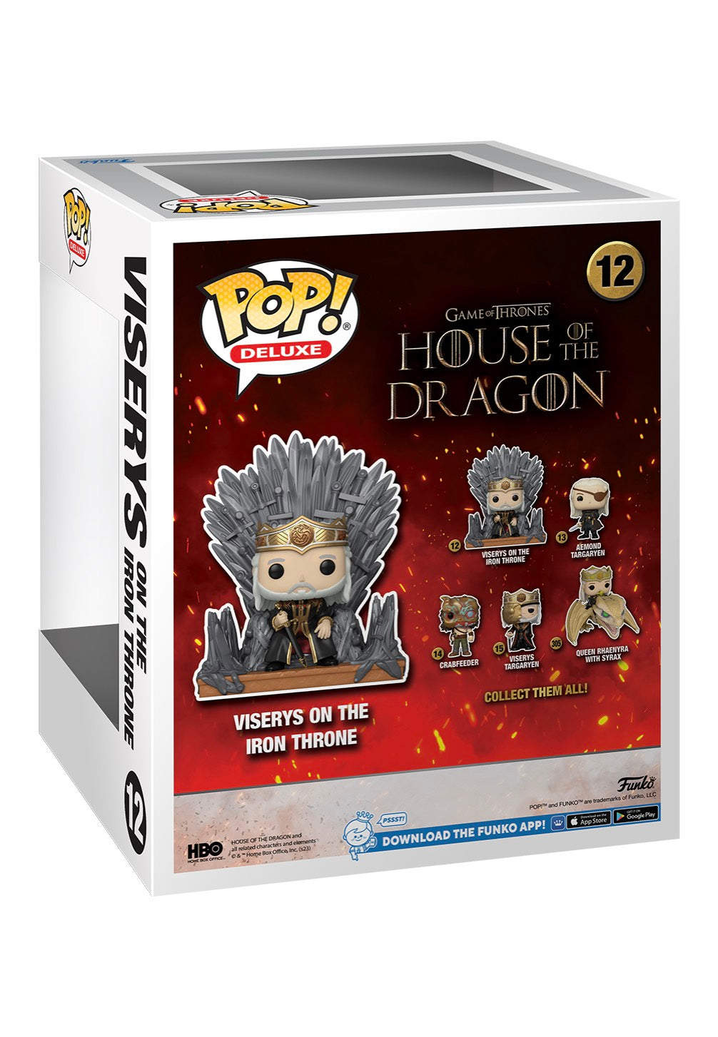 House Of The Dragon - Viserys On Throne POP! Vinyl Deluxe - Funko Pop | Neutral-Image