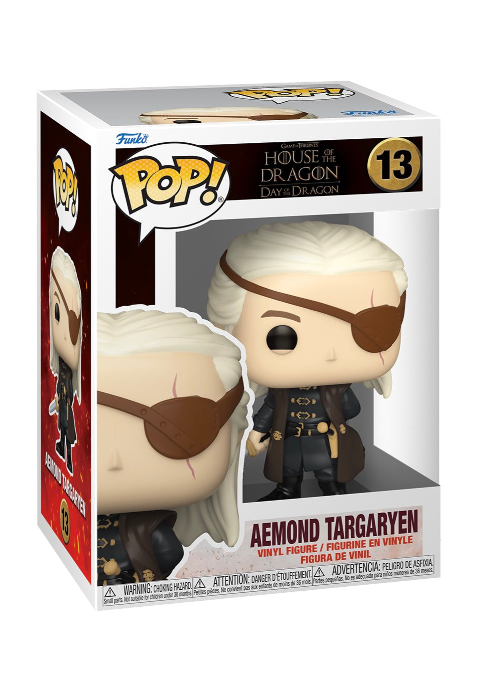 House Of The Dragon - Aemond Targaryen w/ Chase POP! Vinyl - Funko Pop | Neutral-Image