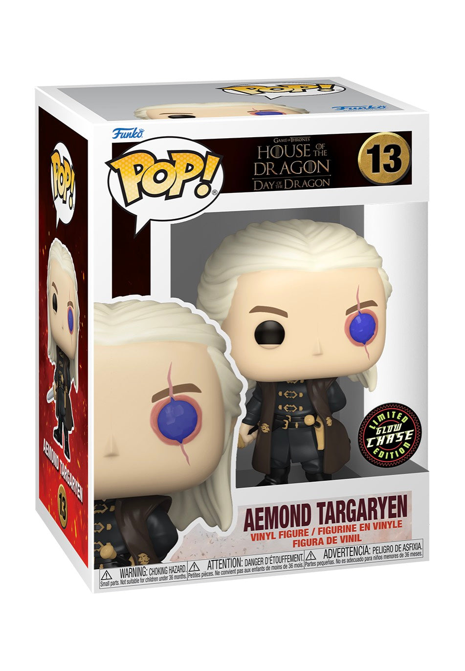 House Of The Dragon - Aemond Targaryen w/ Chase POP! Vinyl - Funko Pop | Neutral-Image