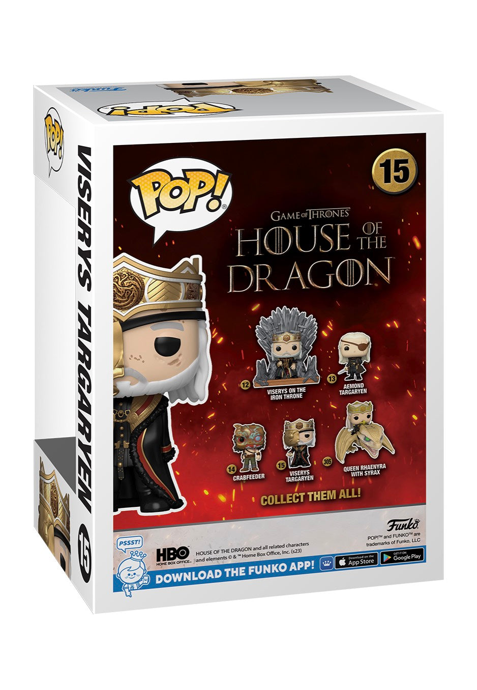 House Of The Dragon - Masked Viserys w/ Chase POP! Vinyl - Funko Pop | Neutral-Image