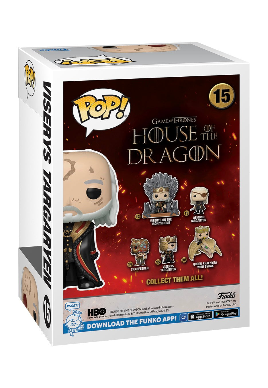 House Of The Dragon - Masked Viserys w/ Chase POP! Vinyl - Funko Pop | Neutral-Image