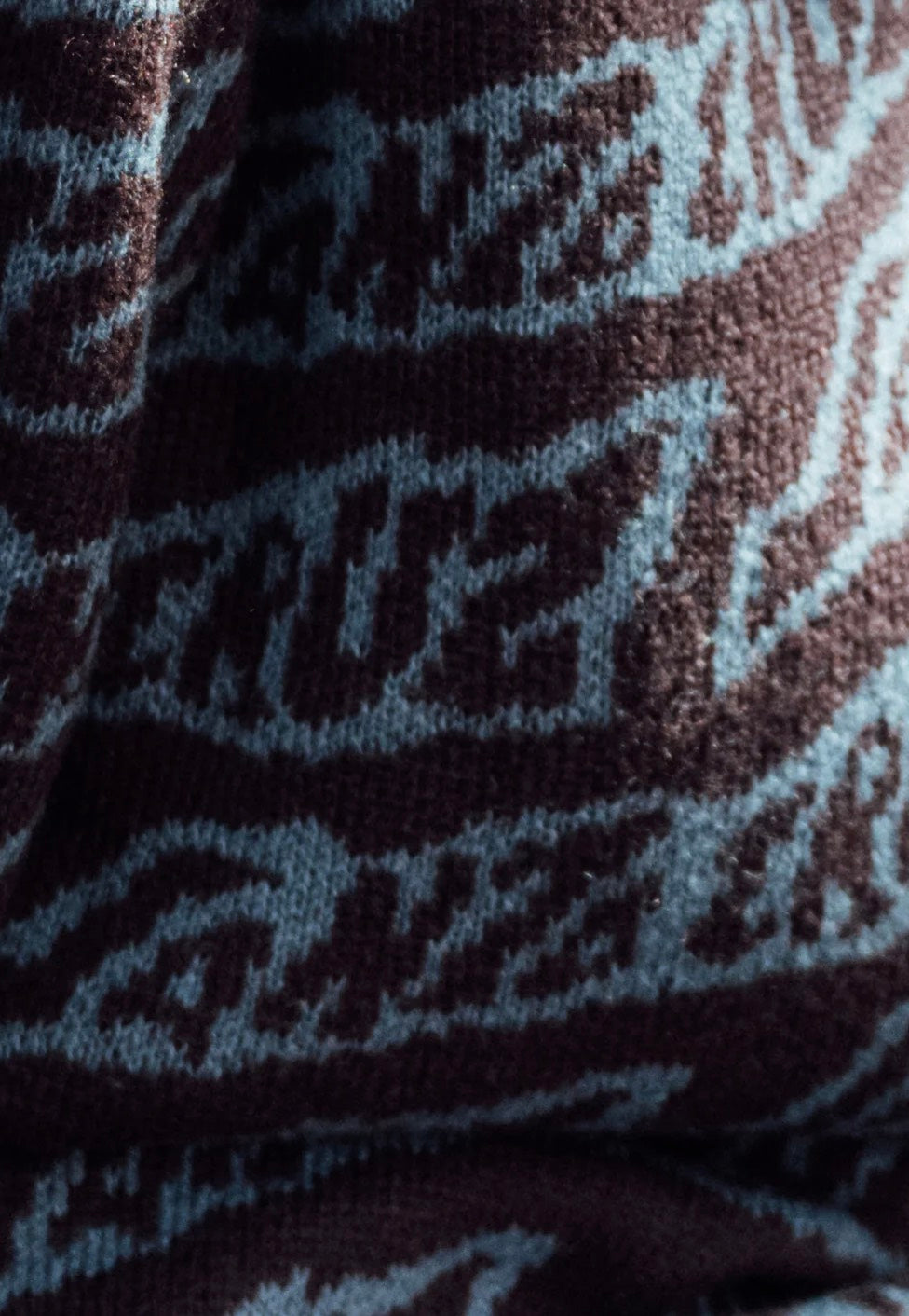 Santa Cruz - Creep Repeat Knit Blackcurrant - Pullover | Men-Image