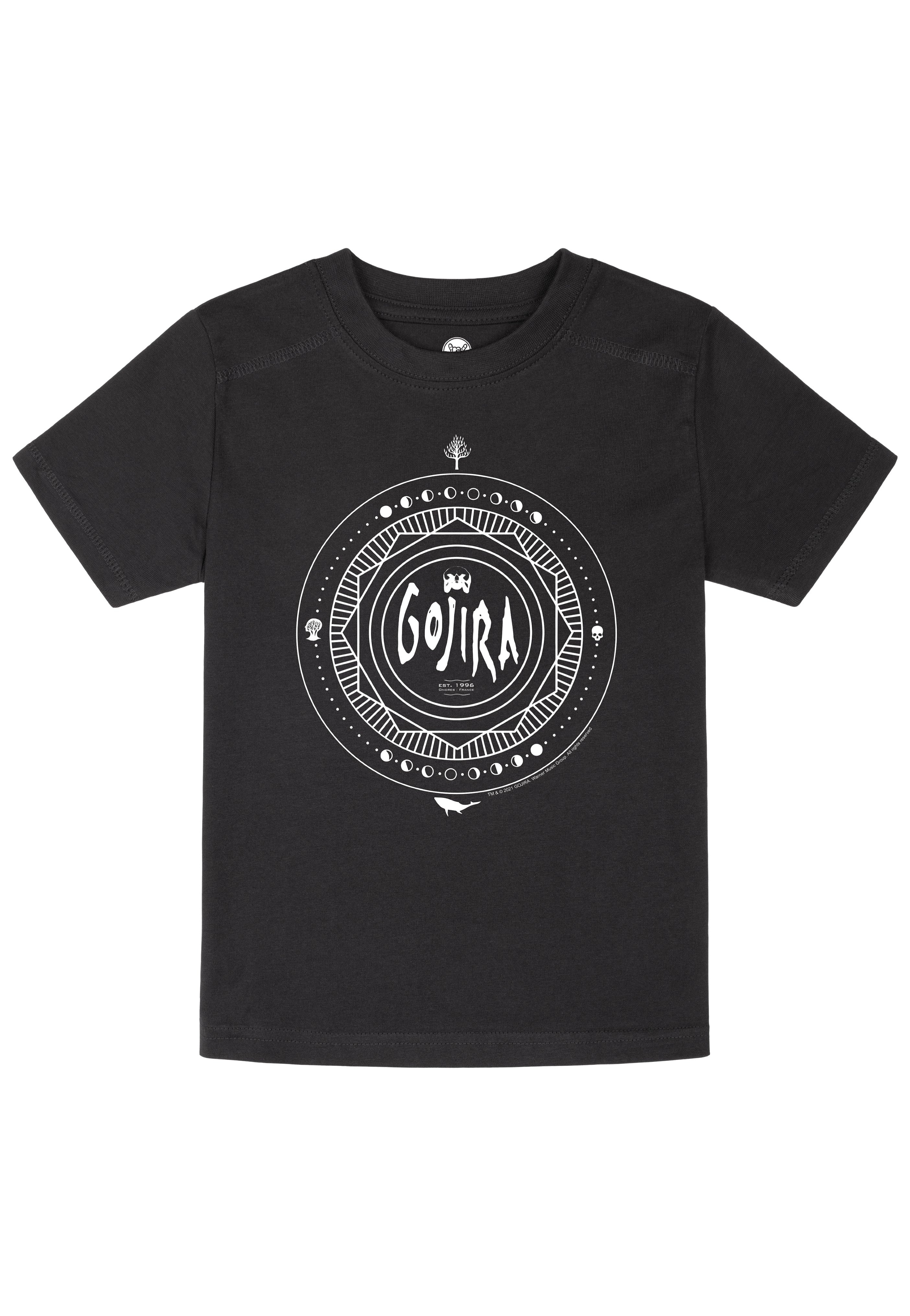 Gojira - Moon Phases Kids Black/White - T-Shirt | Men-Image