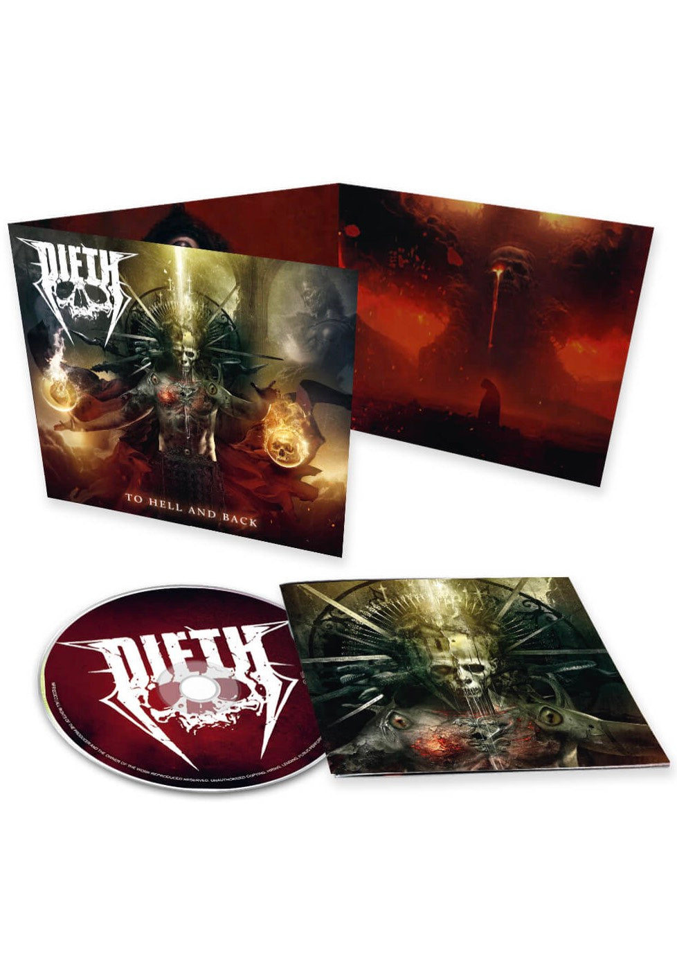 Dieth - To Hell And Back - Digipak CD | Neutral-Image