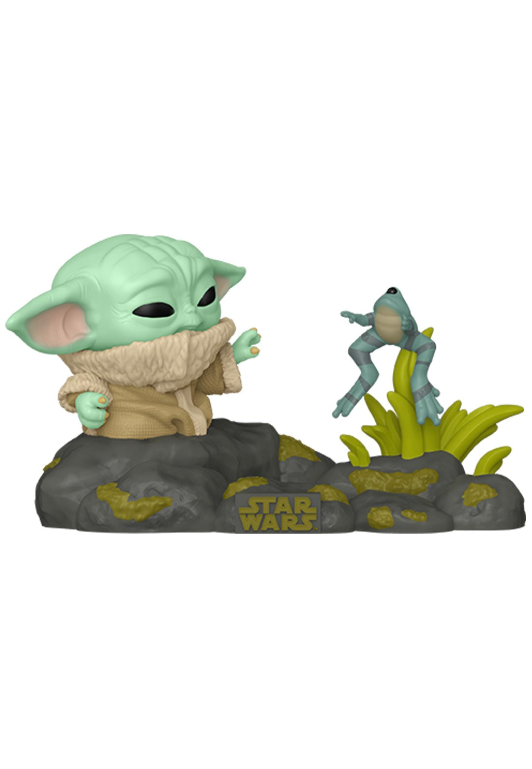 The Mandalorian - Din Grogu w/ Frog POP! Deluxe Bobble Head - Funko Pop | Neutral-Image