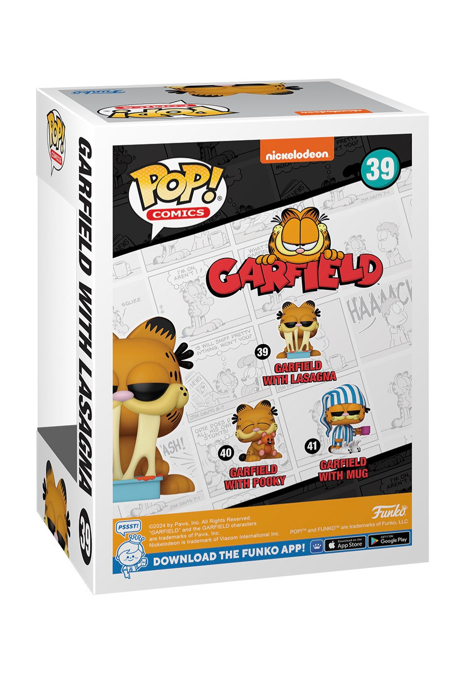 Garfield - Garfield w/ Lasagna Pan POP! Vinyl - Funko Pop | Neutral-Image