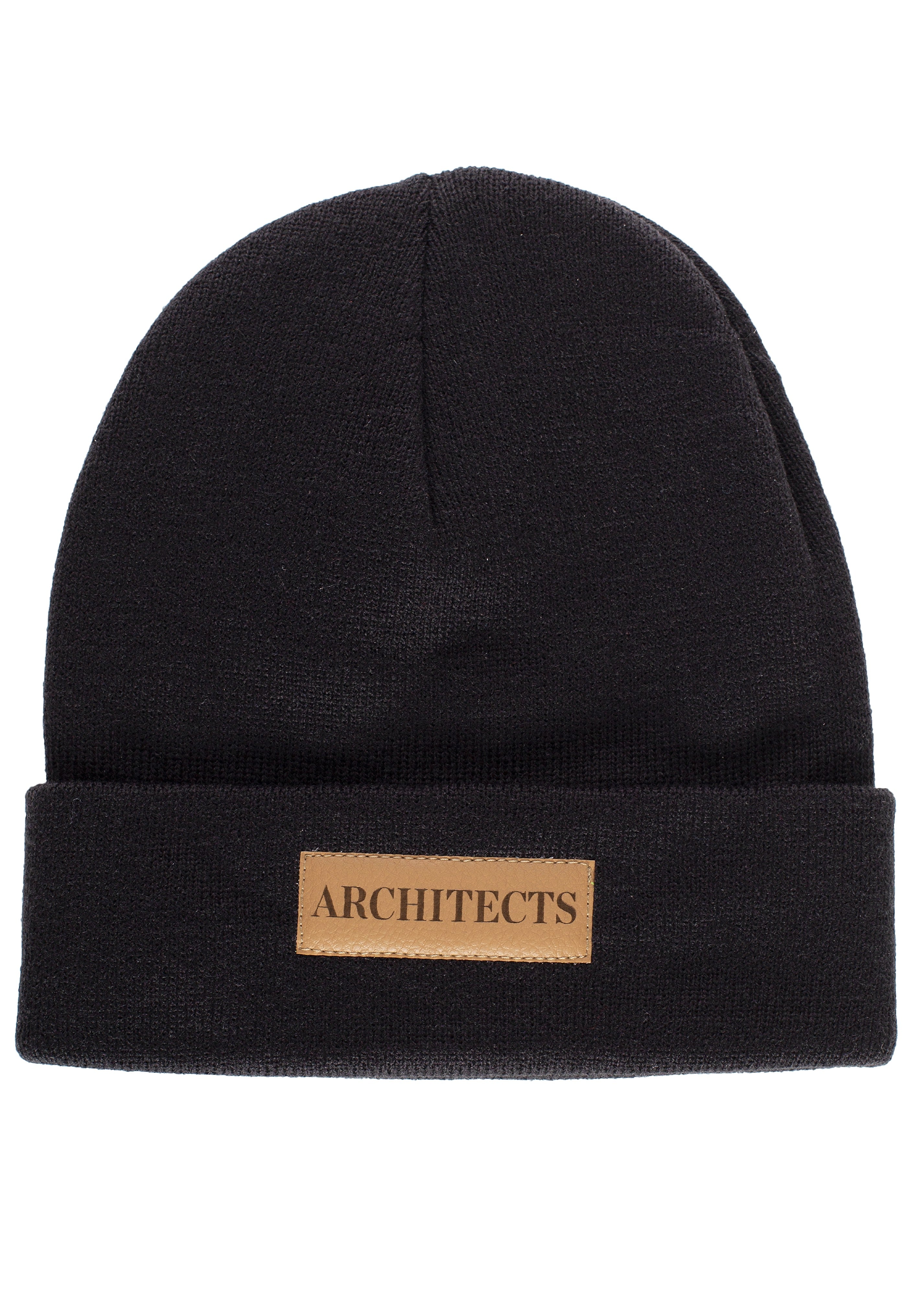 Architects - Fake Leather Logo - Beanie | Neutral-Image