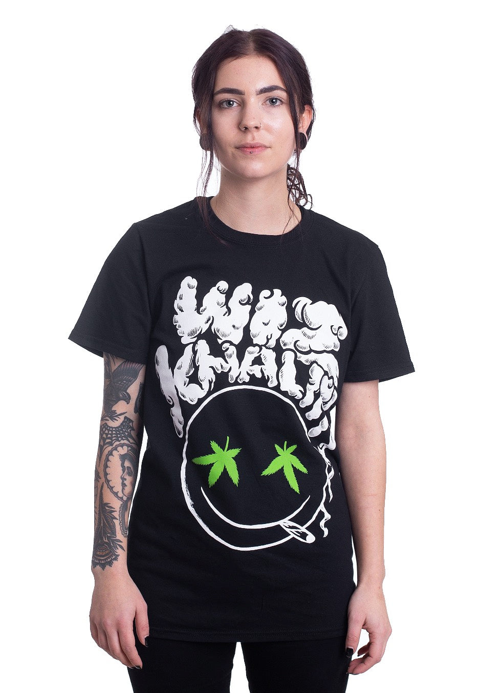 Wiz Khalifa - Smokey Smiley - T-Shirt | Women-Image