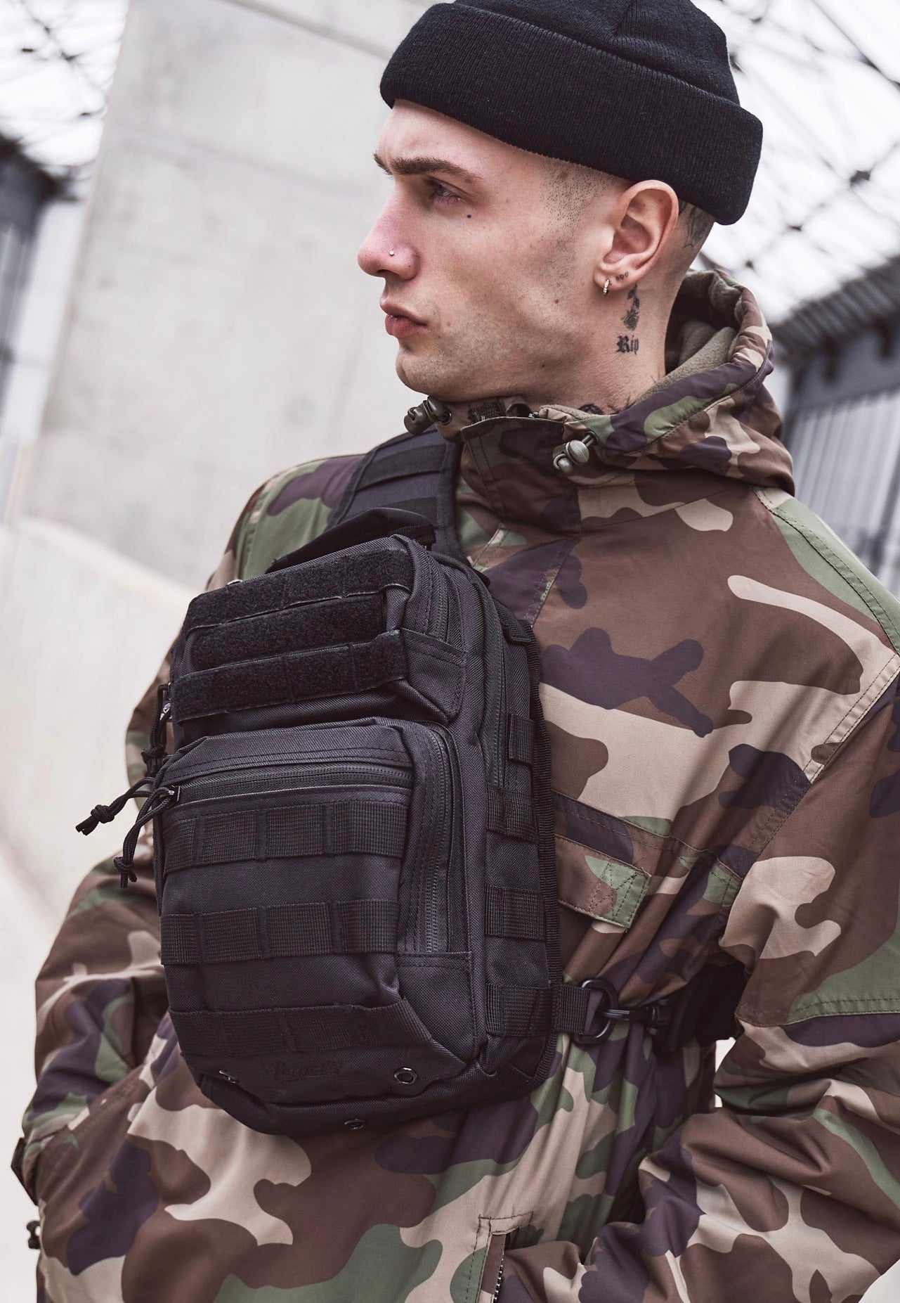 Brandit - US Cooper EveryDayCarry Sling Black - Backpack | Neutral-Image