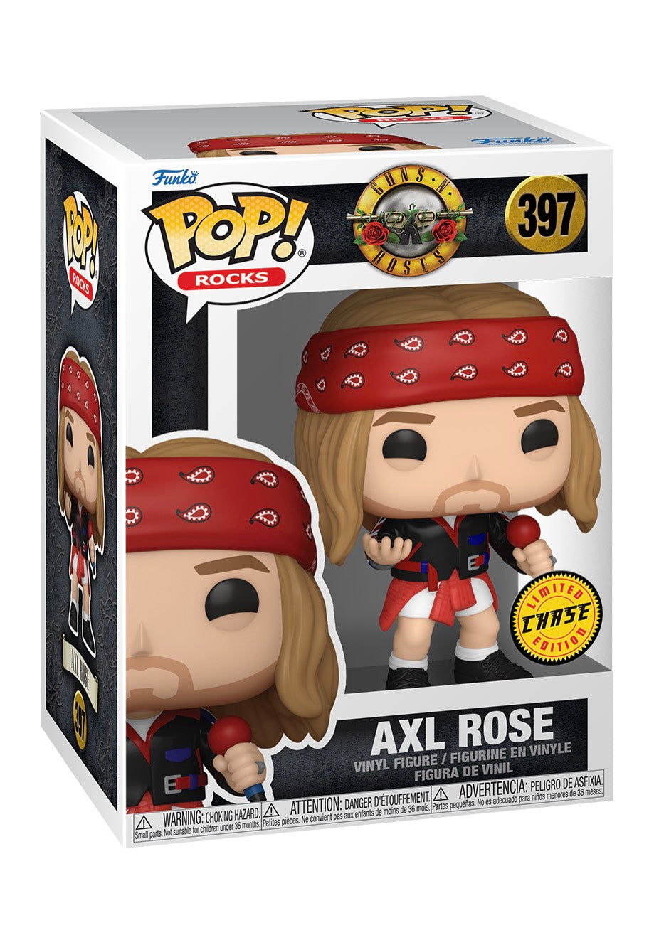 Guns N' Roses - Axl Rose (1992) w/ Chase POP! Vinyl - Funko Pop | Neutral-Image