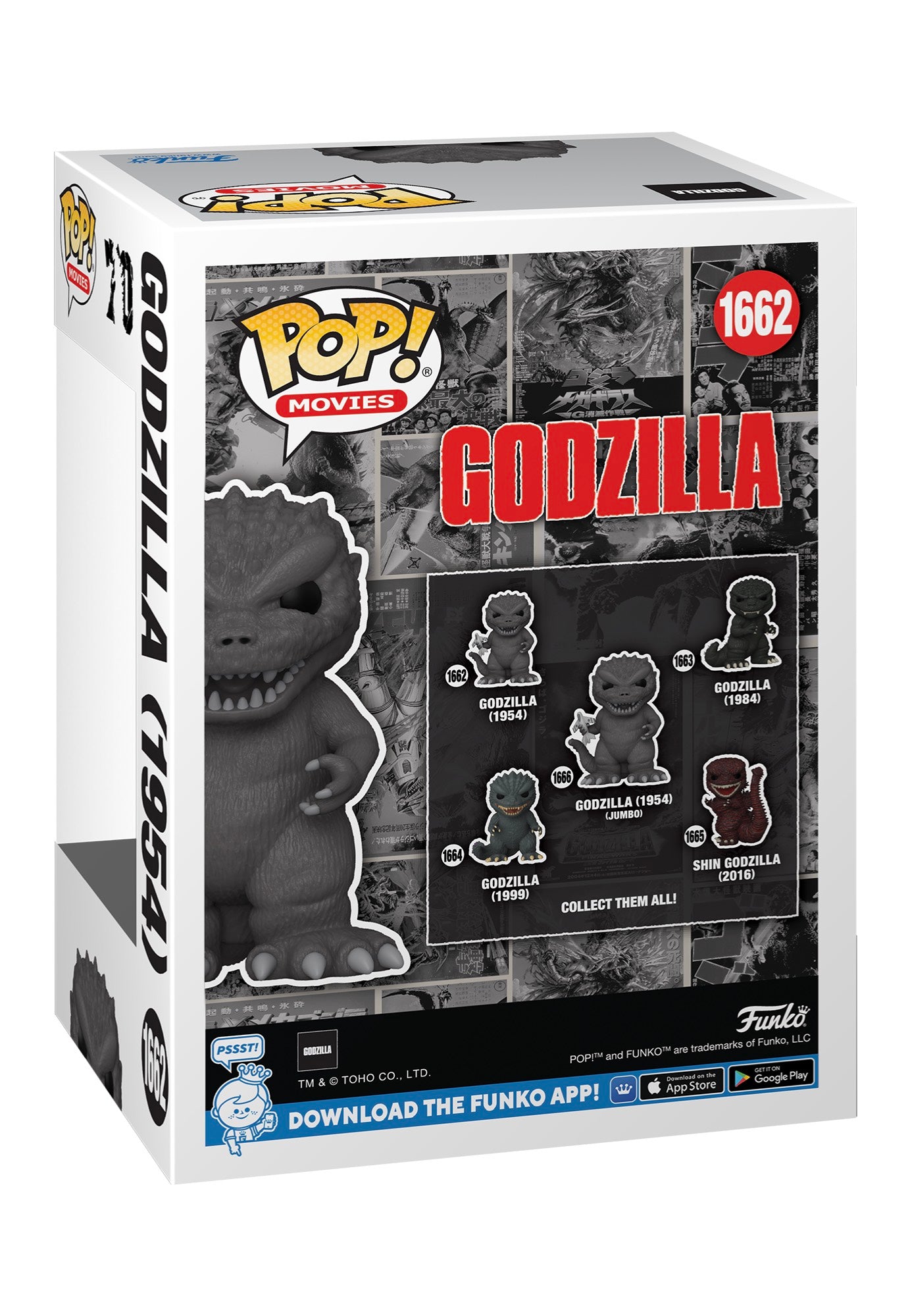 Godzilla - Godzilla 1954 POP! Vinyl - Funko Pop | Neutral-Image