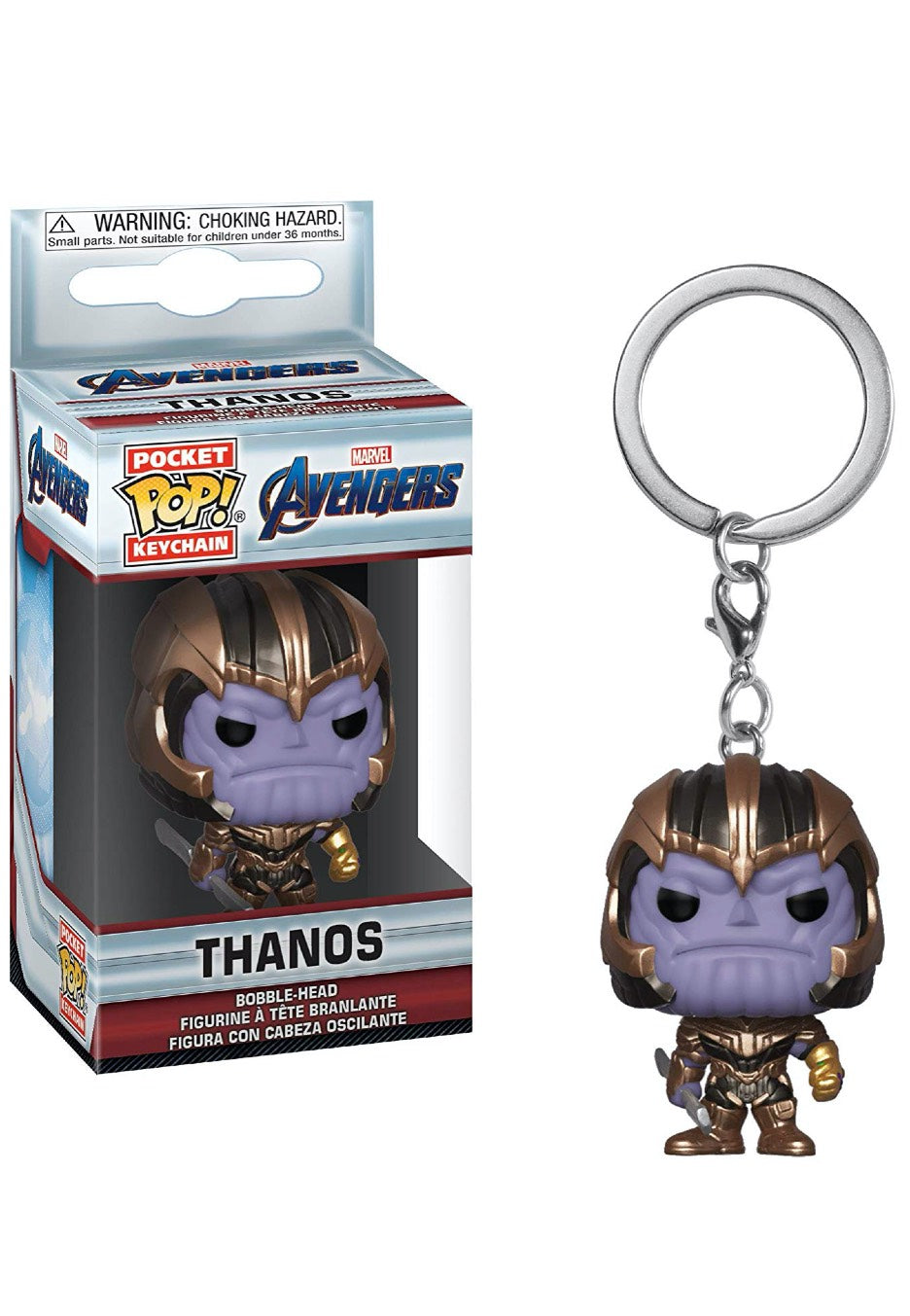 The Avengers - Thanos POP! - Keychain | Neutral-Image