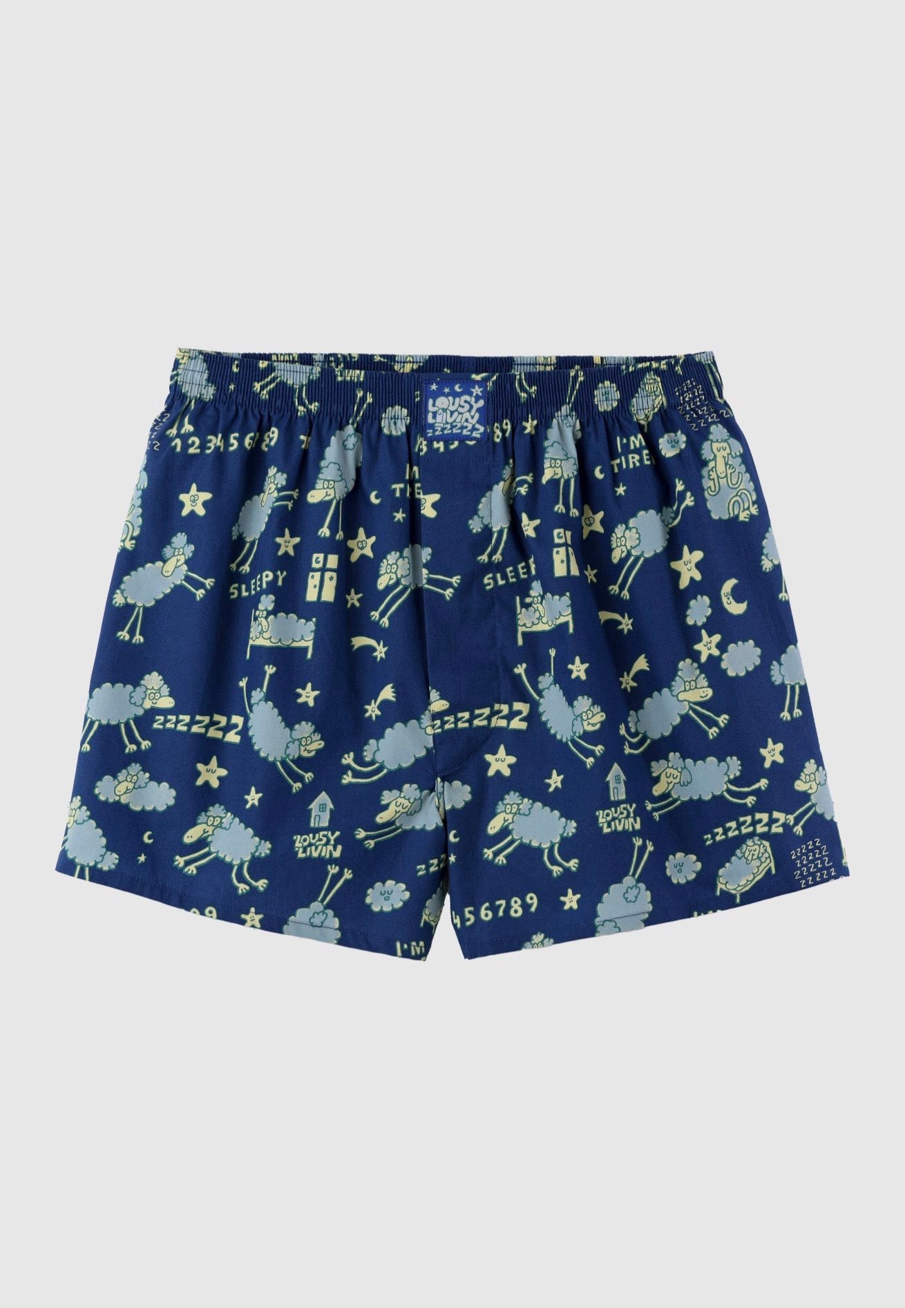 Lousy Livin - Sheep True Blue - Boxershorts | Men-Image