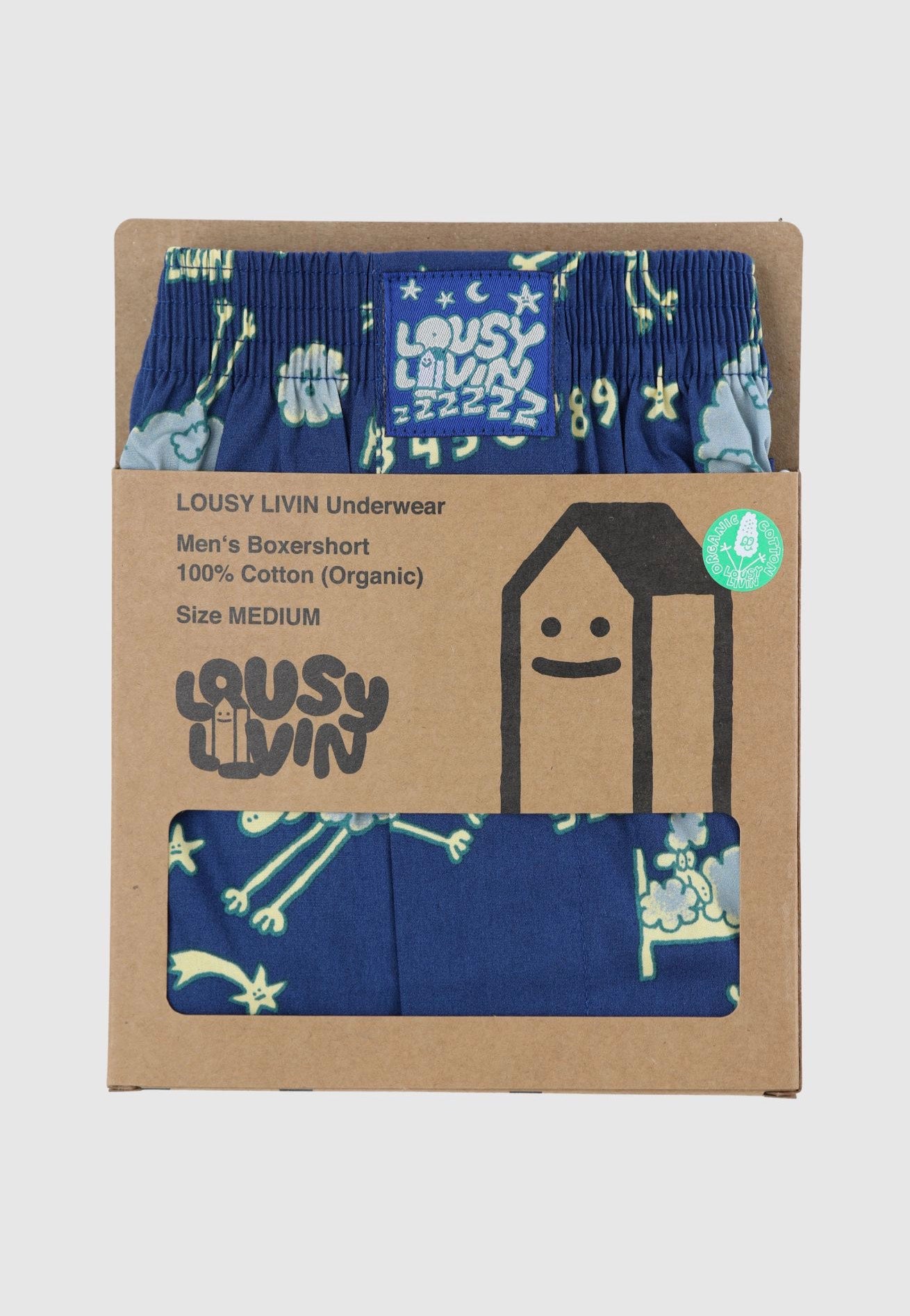 Lousy Livin - Sheep True Blue - Boxershorts | Men-Image