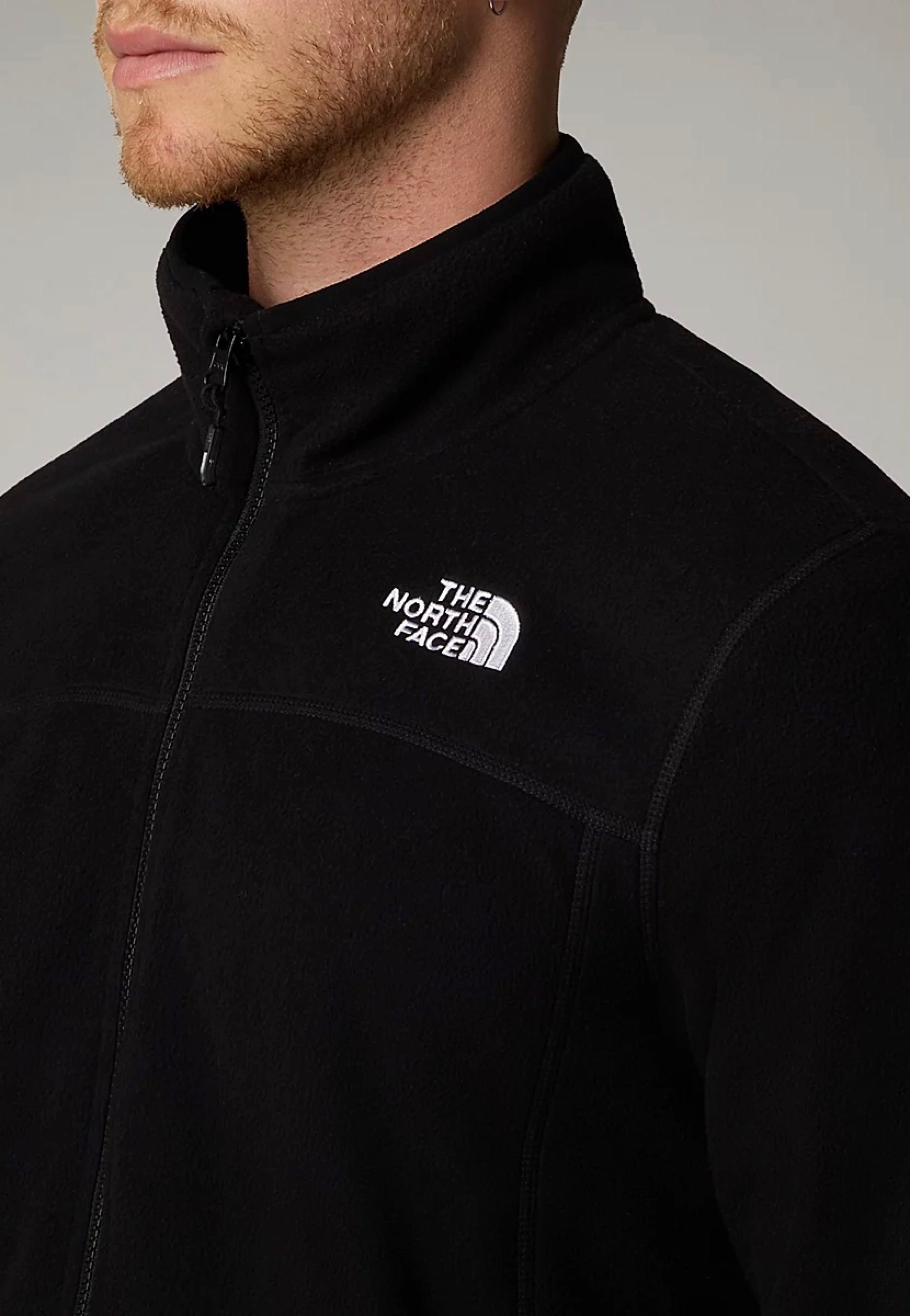 The North Face - 100 Glacier Full Zip Tnf Black - Jacket | Men-Image