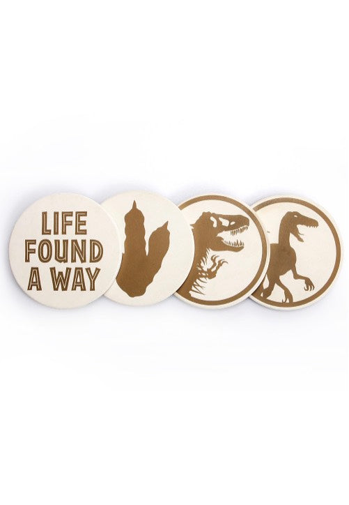 Jurassic Park - Life Found A Way - Coaster | Neutral-Image