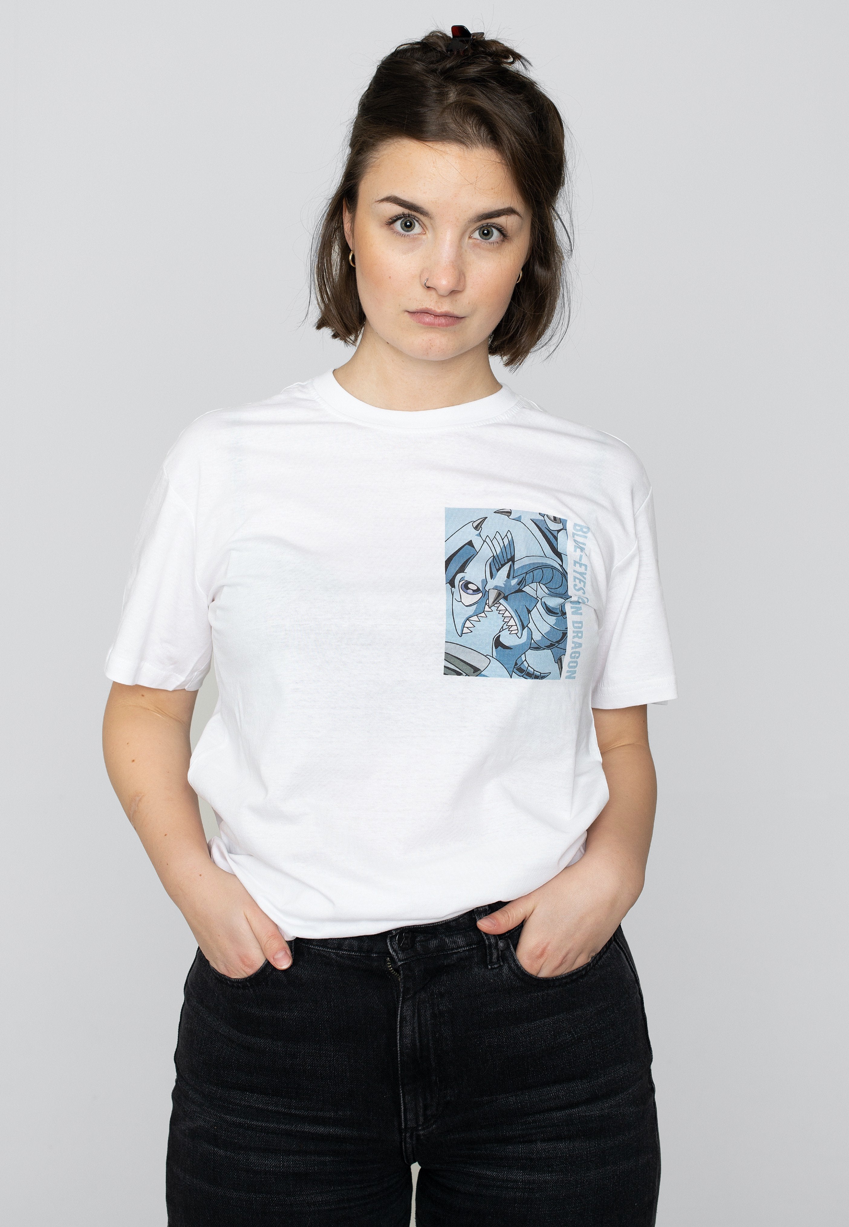 Yu Gi Oh! - Blue-Eyes Toon Dragon White - T-Shirt | Women-Image