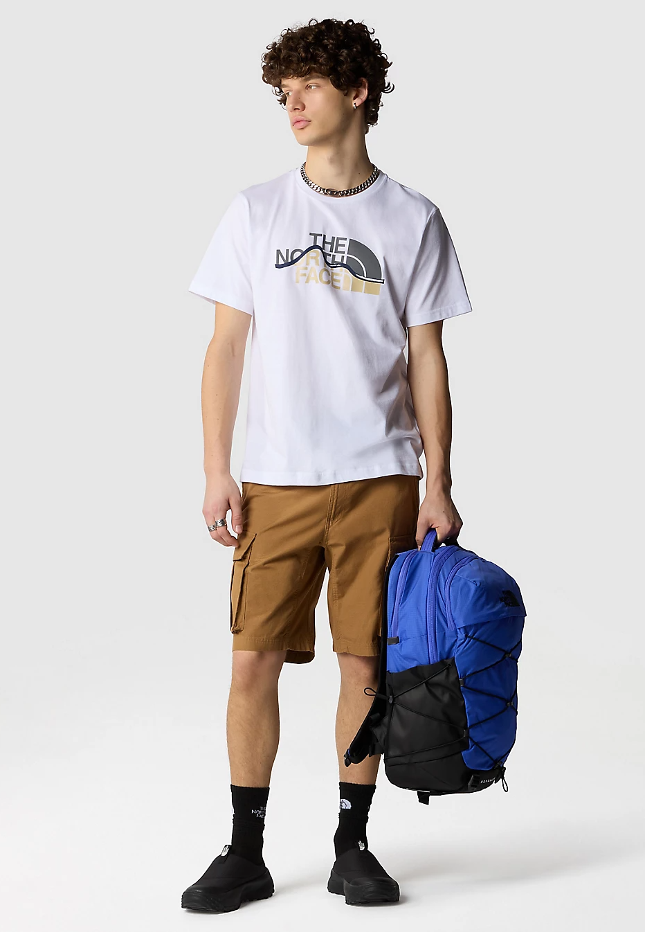 The North Face - Mountain Line Tnf White - T-Shirt | Men-Image