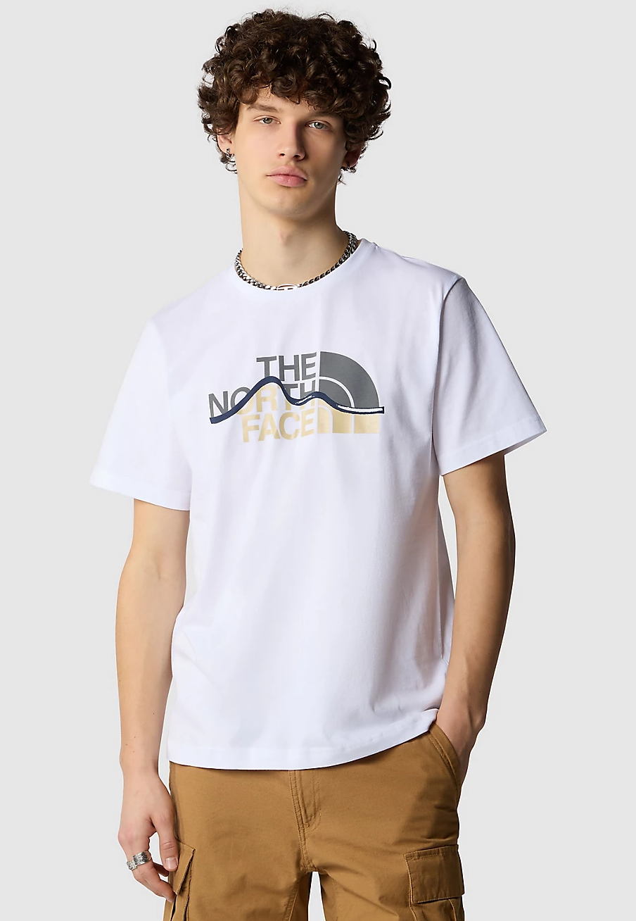 The North Face - Mountain Line Tnf White - T-Shirt | Men-Image