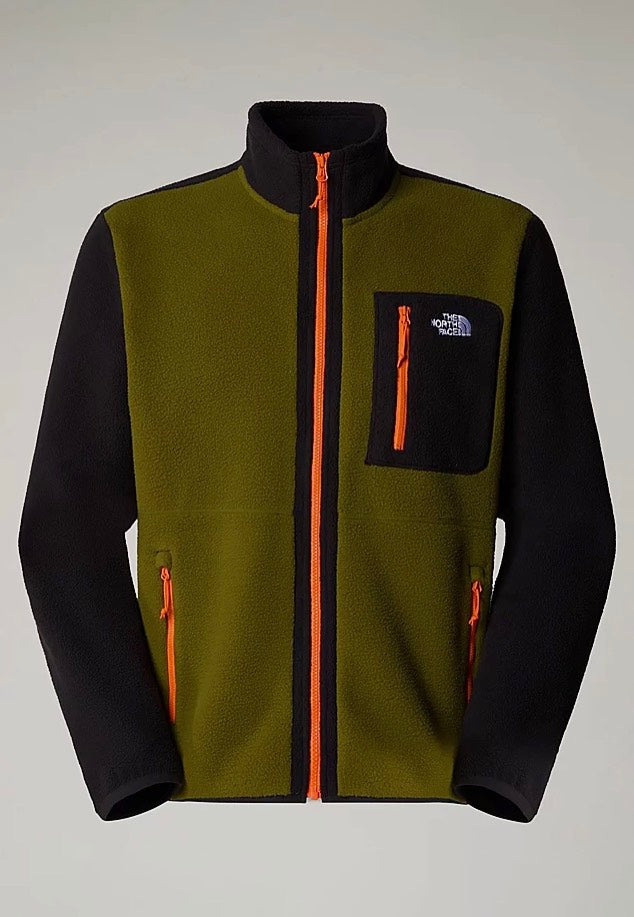 The North Face - Yumiori Full Zip Forest Olive/Tnf Black - Jacket | Men-Image