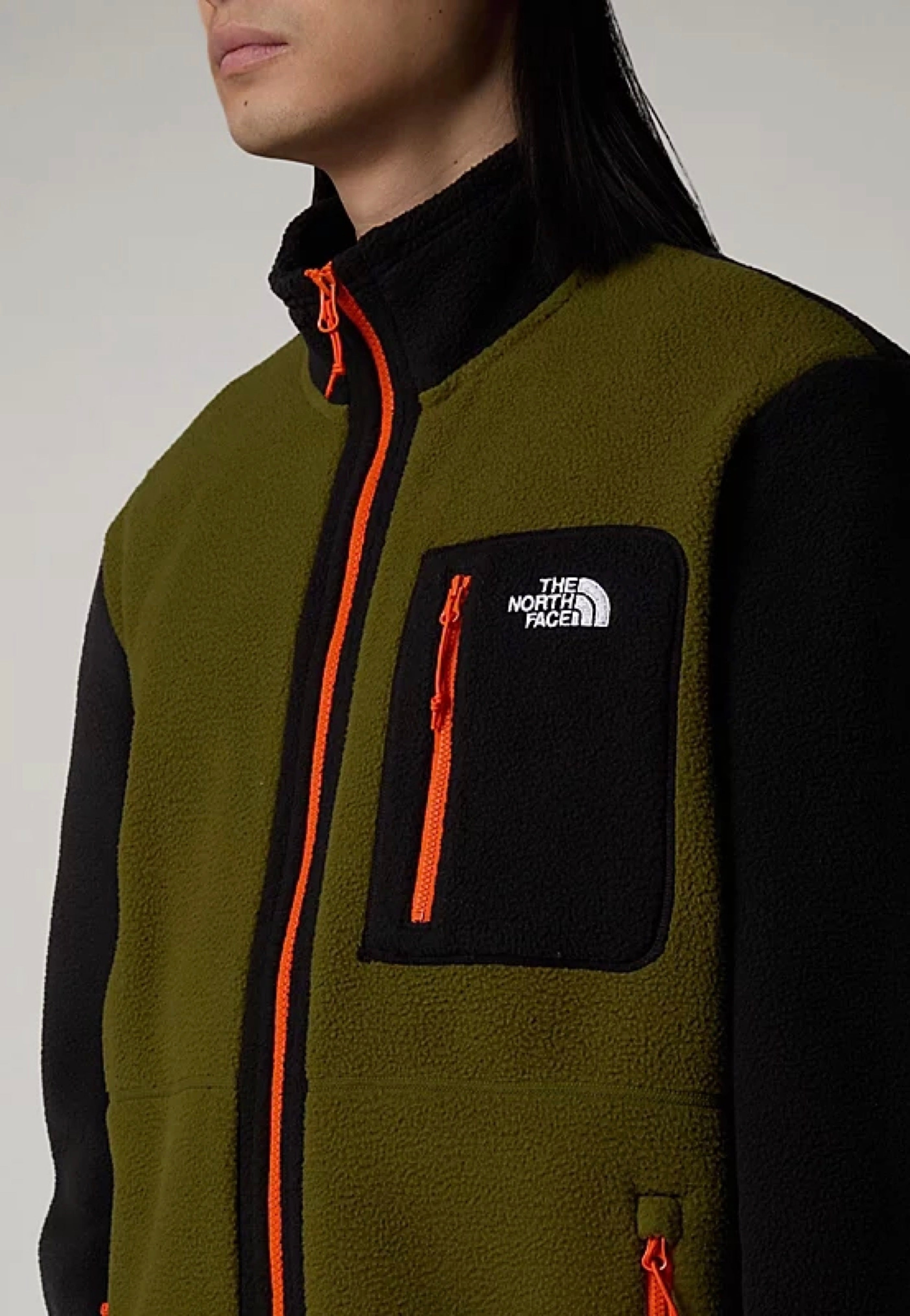 The North Face - Yumiori Full Zip Forest Olive/Tnf Black - Jacket | Men-Image