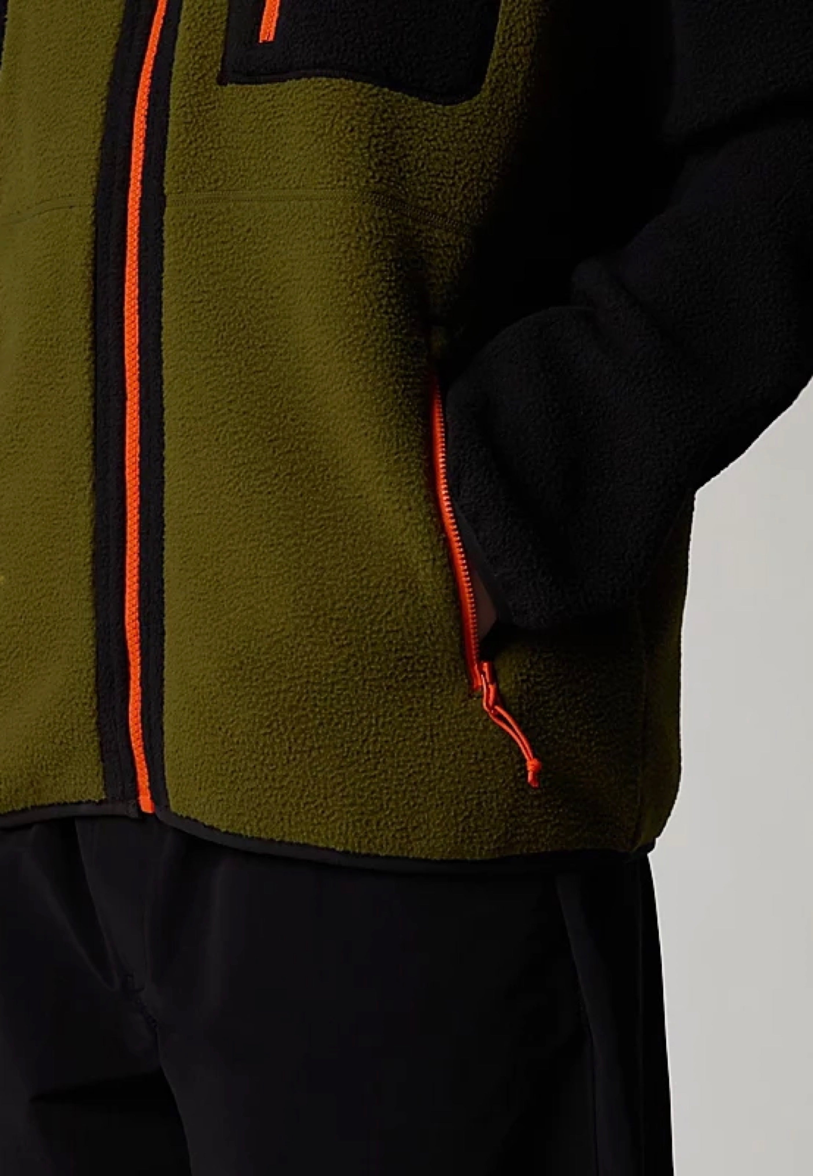 The North Face - Yumiori Full Zip Forest Olive/Tnf Black - Jacket | Men-Image