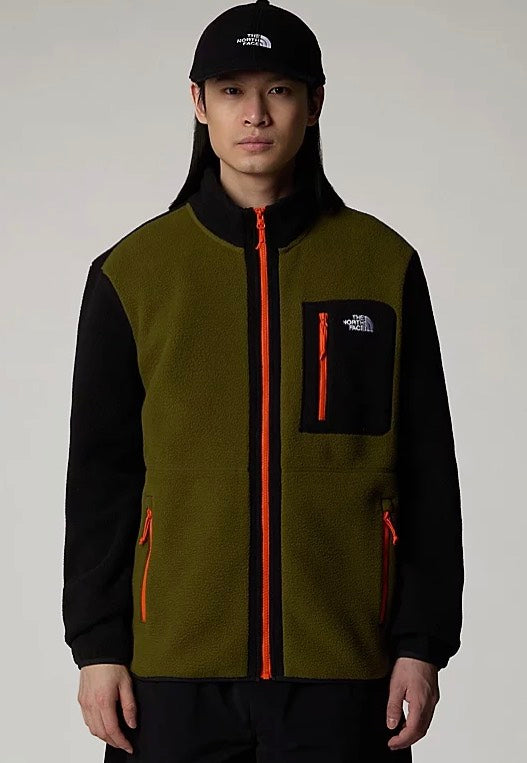 The North Face - Yumiori Full Zip Forest Olive/Tnf Black - Jacket | Men-Image