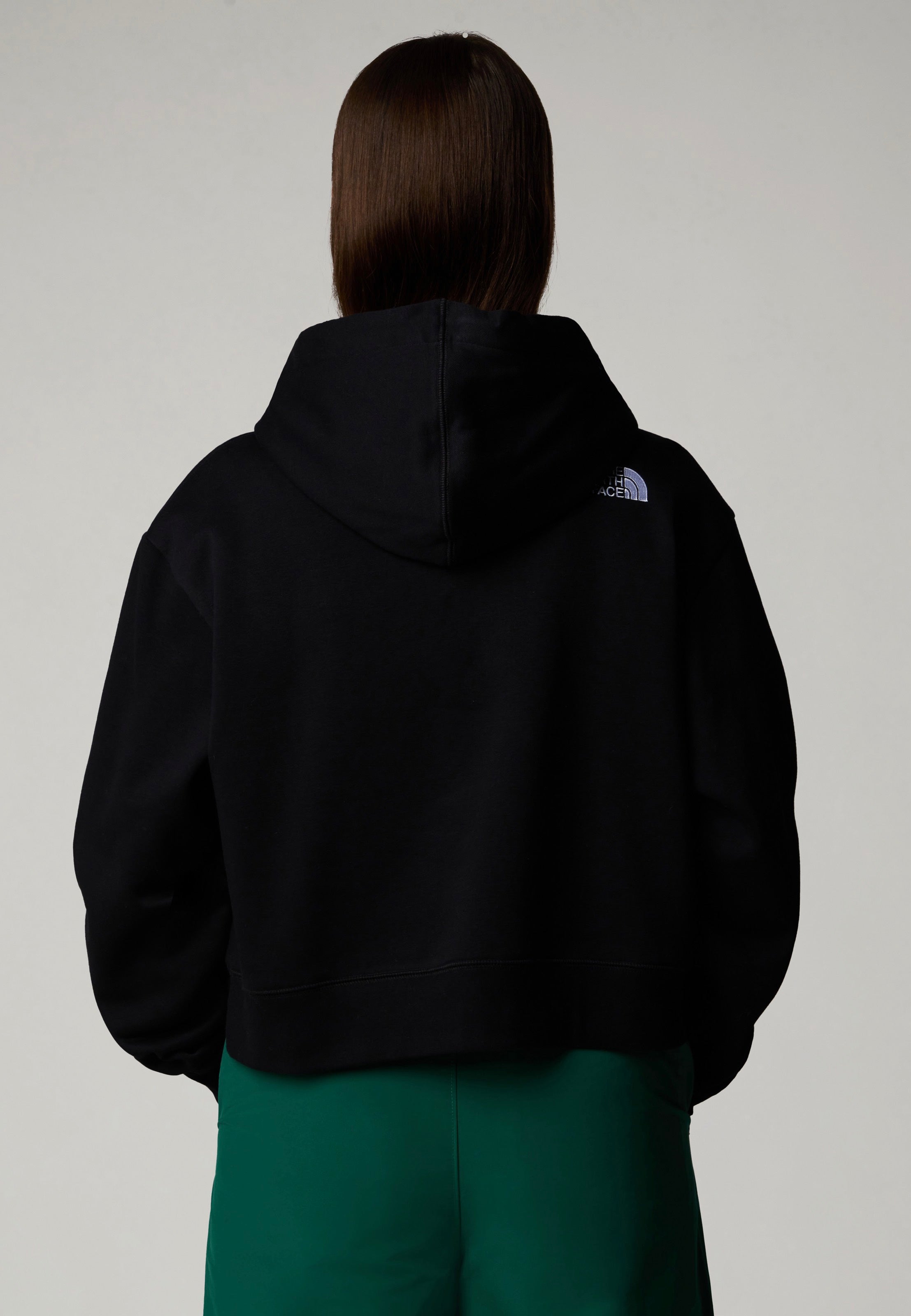 The North Face - Essential Crop Tnf Black - Hoodie | Women-Image