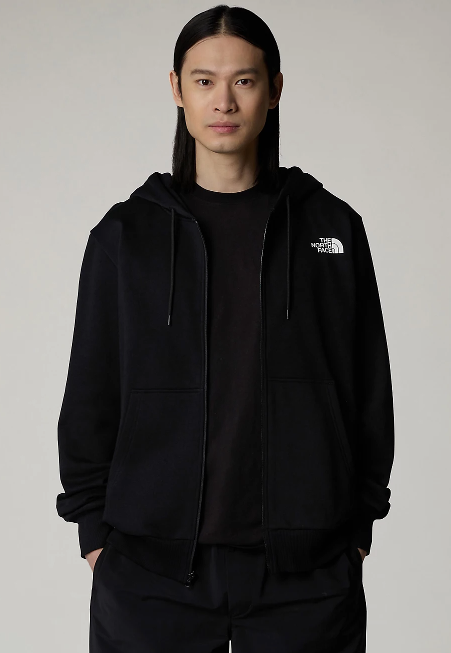 The North Face - Simple Dome Full Zip Tnf Black - Zipper | Men-Image