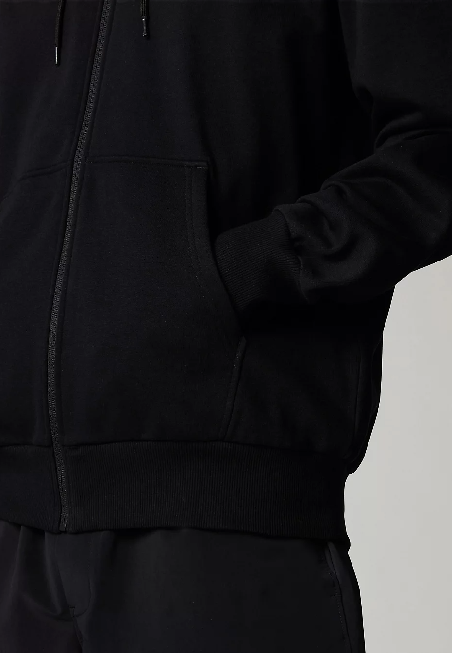 The North Face - Simple Dome Full Zip Tnf Black - Zipper | Men-Image