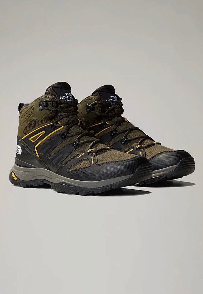 The North Face - Hedgehog Mid Gore Tex Netaupe Green/Tnf Black - Shoes | Men-Image