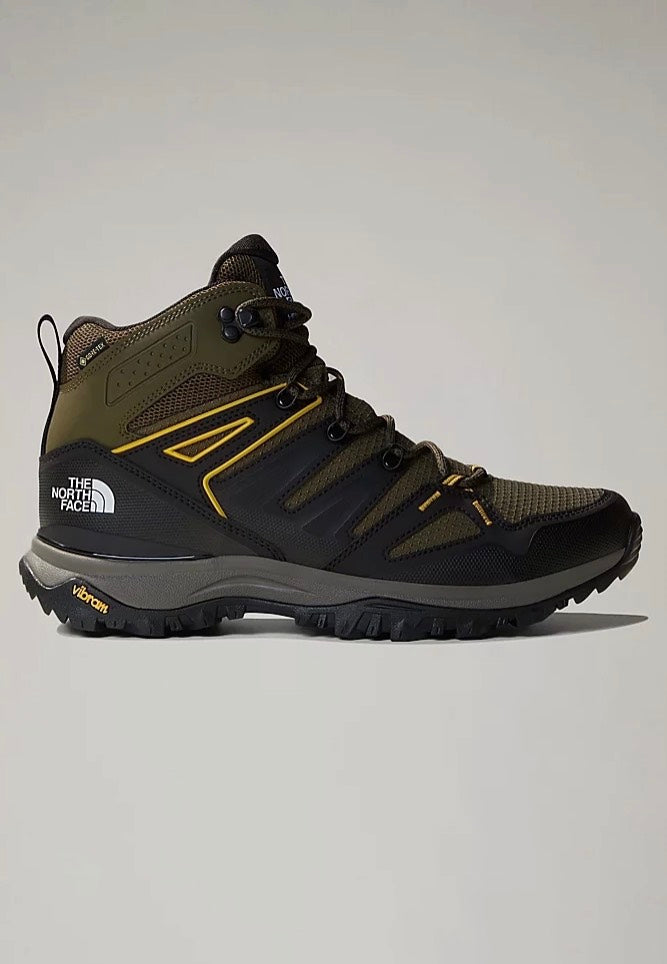 The North Face - Hedgehog Mid Gore Tex Netaupe Green/Tnf Black - Shoes | Men-Image