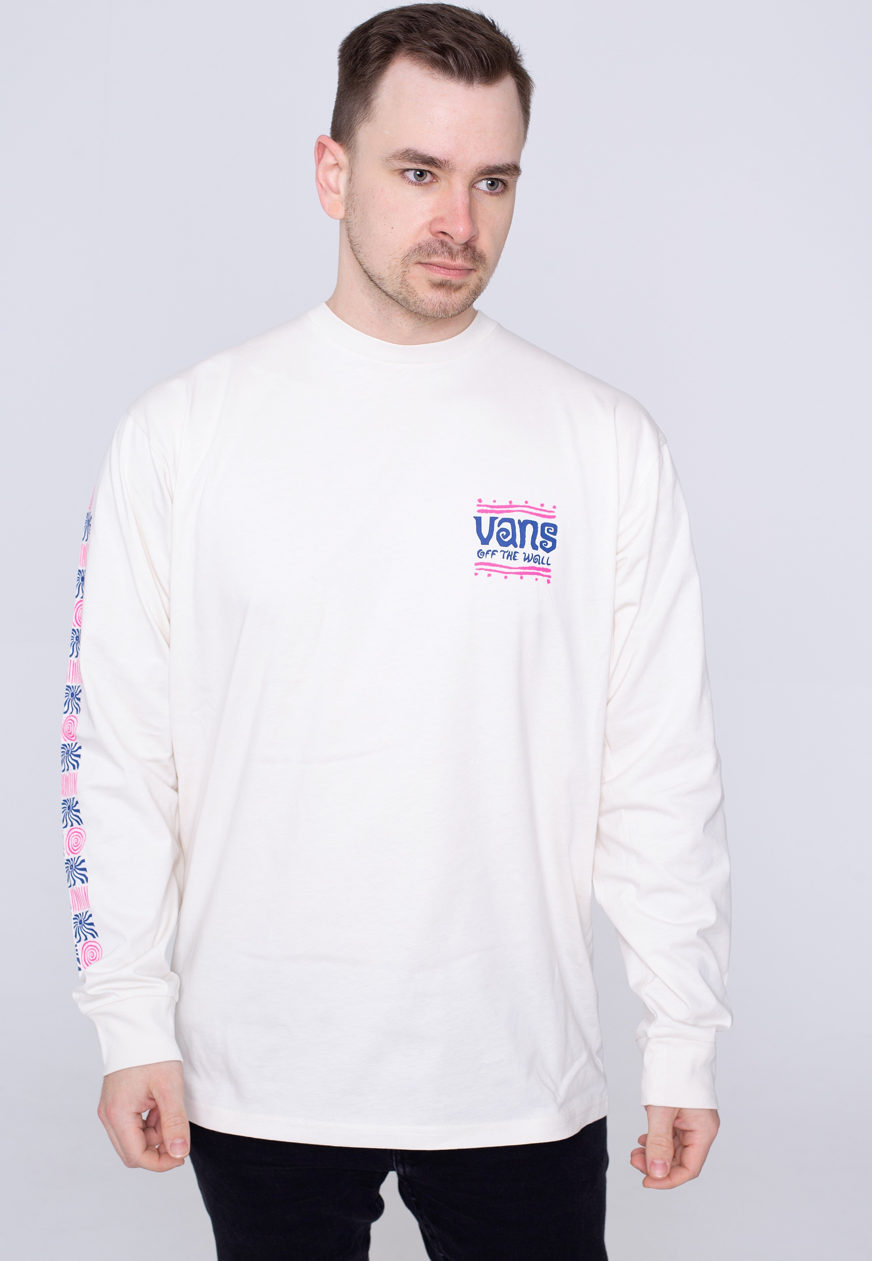 Vans - Vibe Check Antique White - Longsleeve | Men-Image