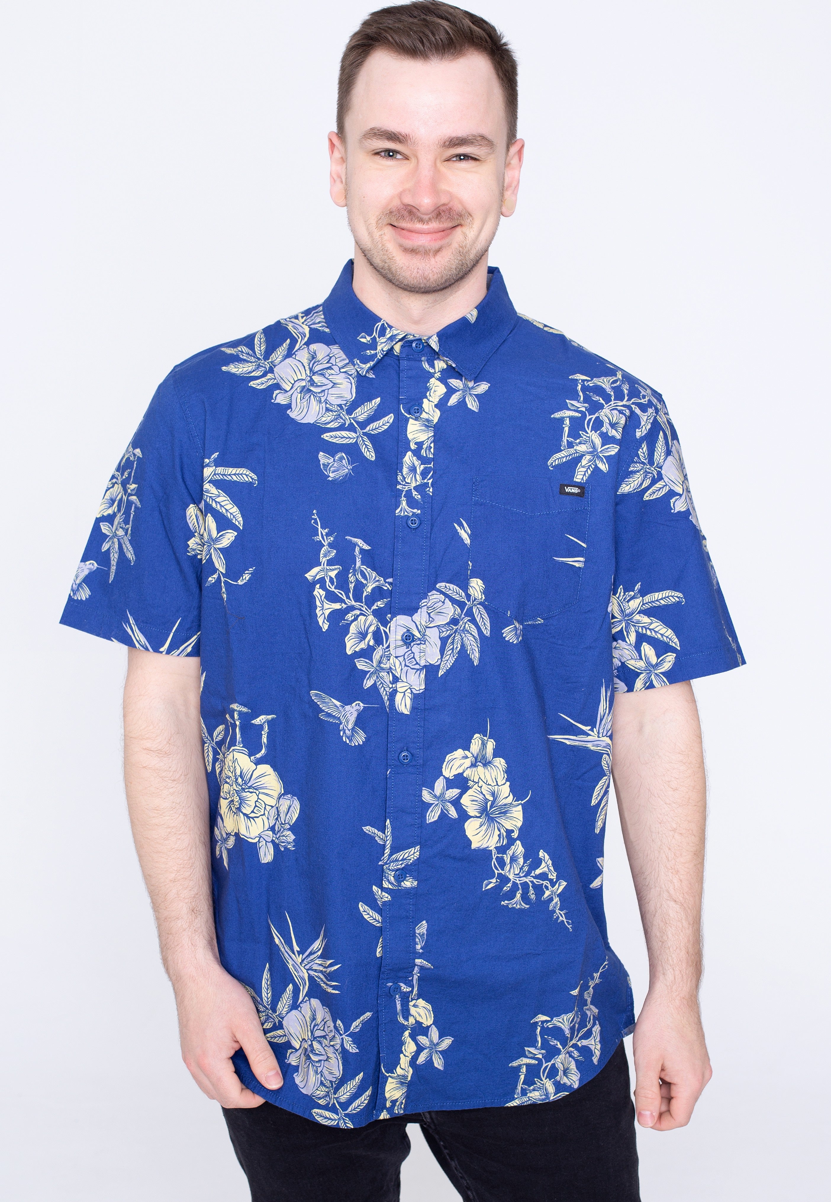 Vans - Essential Floral Woven Limoges - Shirt | Men-Image