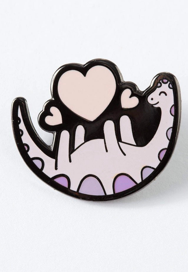 Punky Pins - Dinosaur Love Enamel - Pin | Neutral-Image