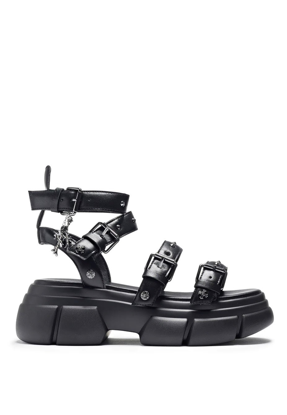 Koi Footwear - A Raining Vengeance Charm Platform - Girl Sandals | Women-Image