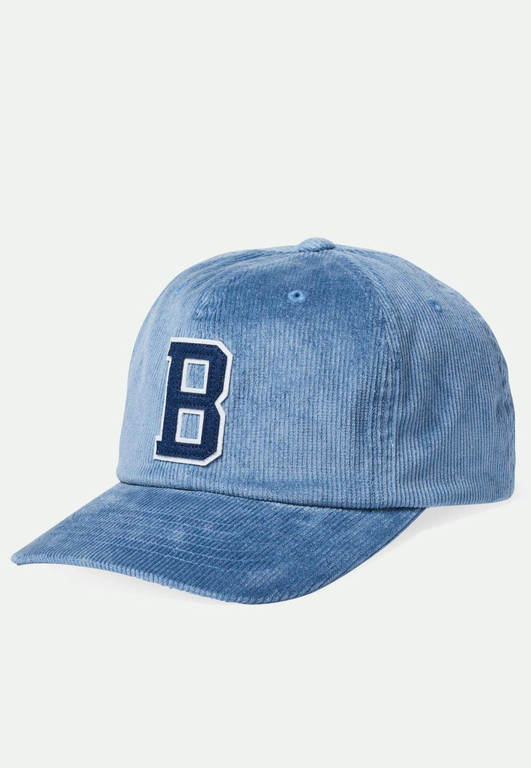 Brixton - Big B Blue Mirage Cord - Cap | Neutral-Image