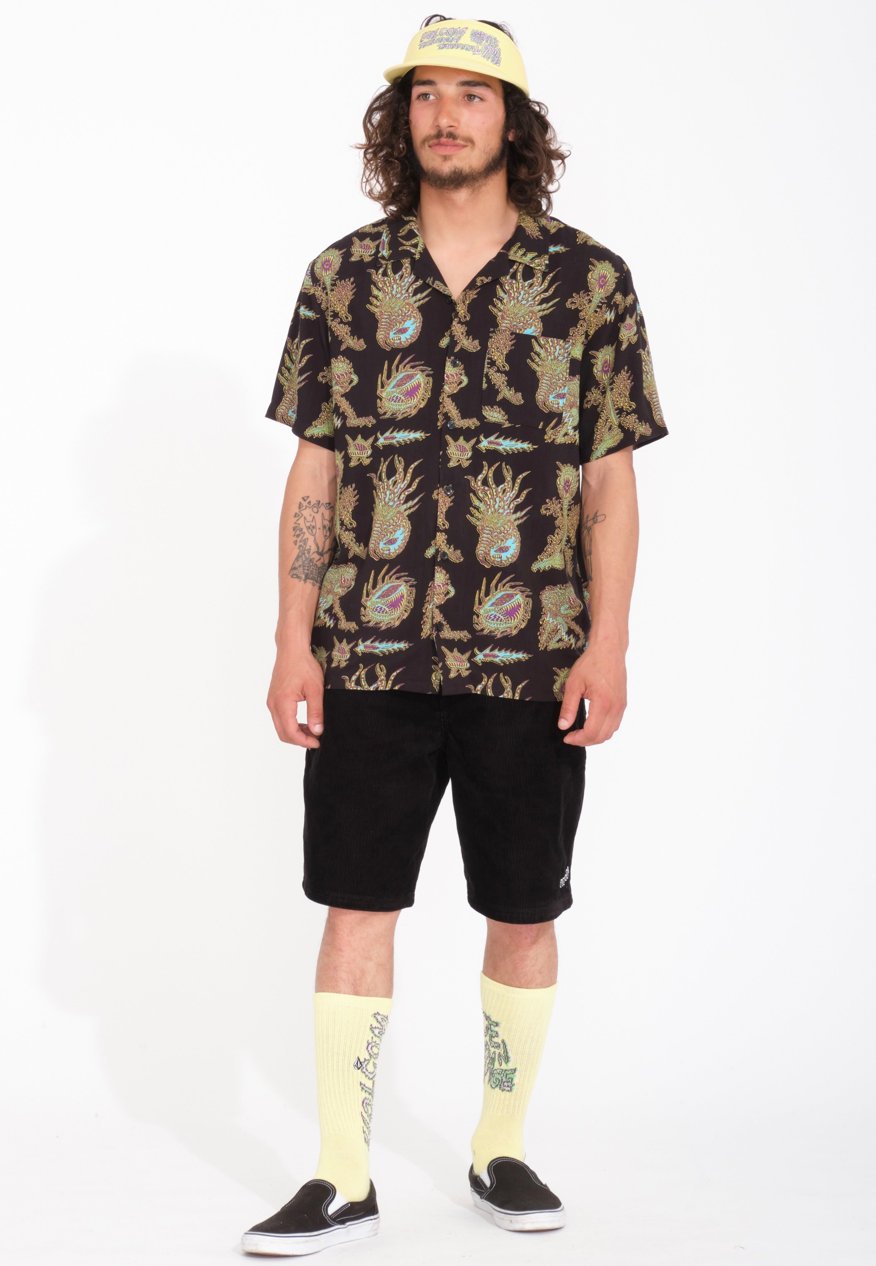 Volcom - Tetsunori Black - Shirt | Men-Image