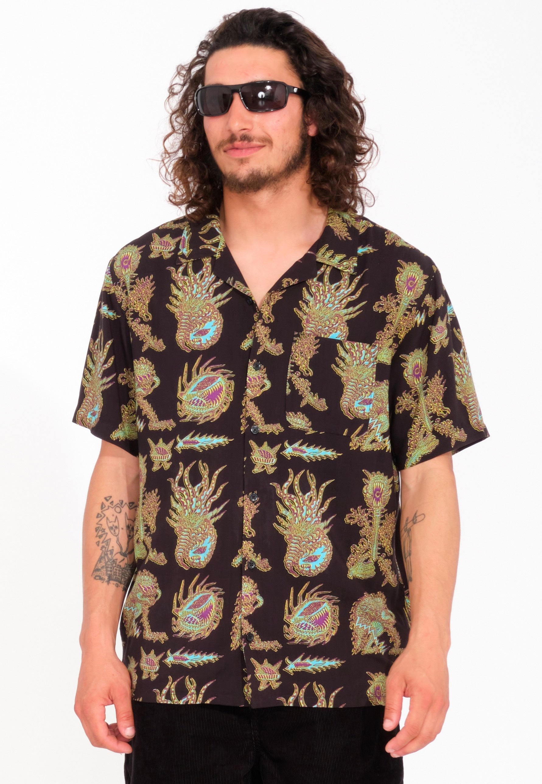 Volcom - Tetsunori Black - Shirt | Men-Image