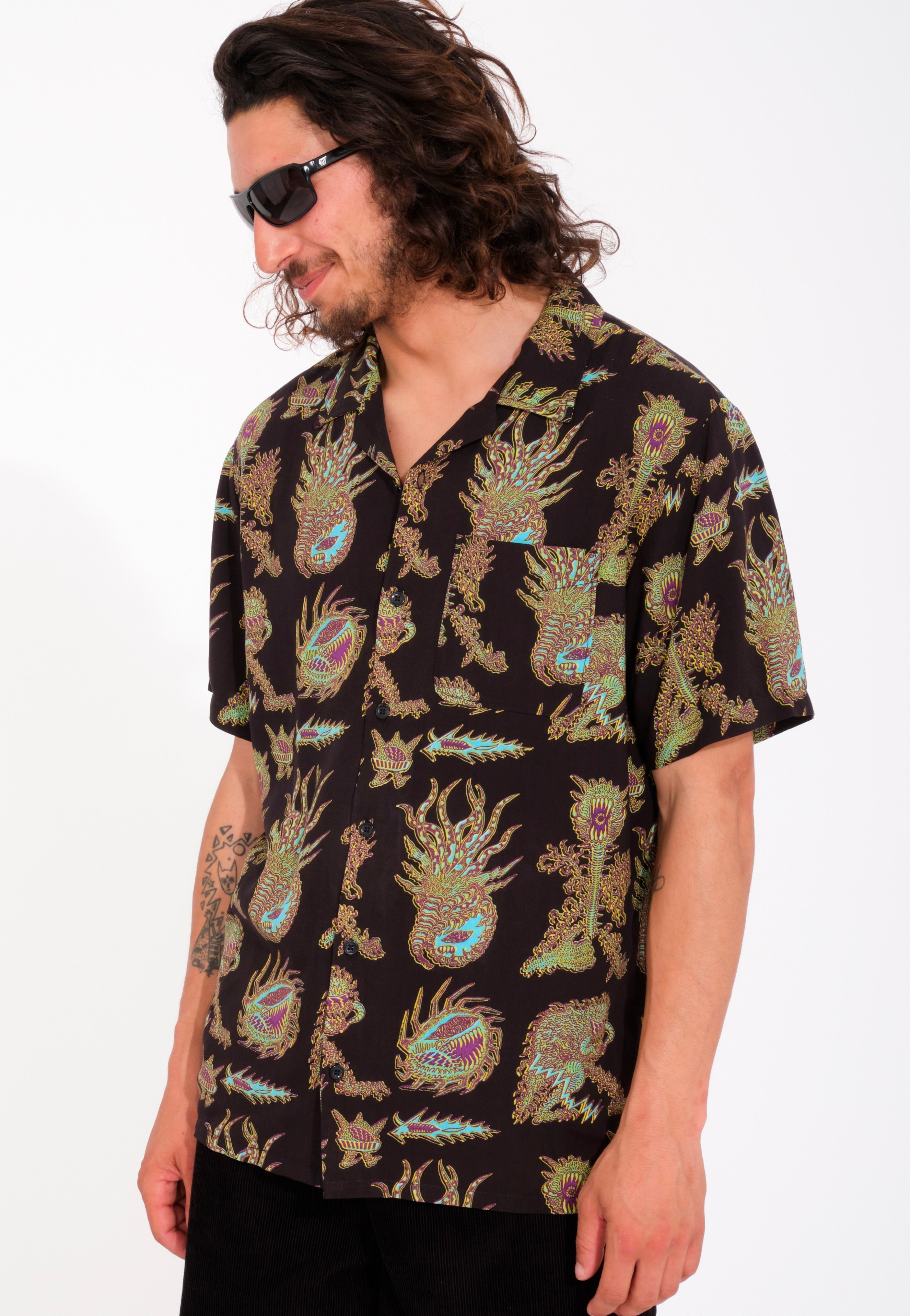 Volcom - Tetsunori Black - Shirt | Men-Image