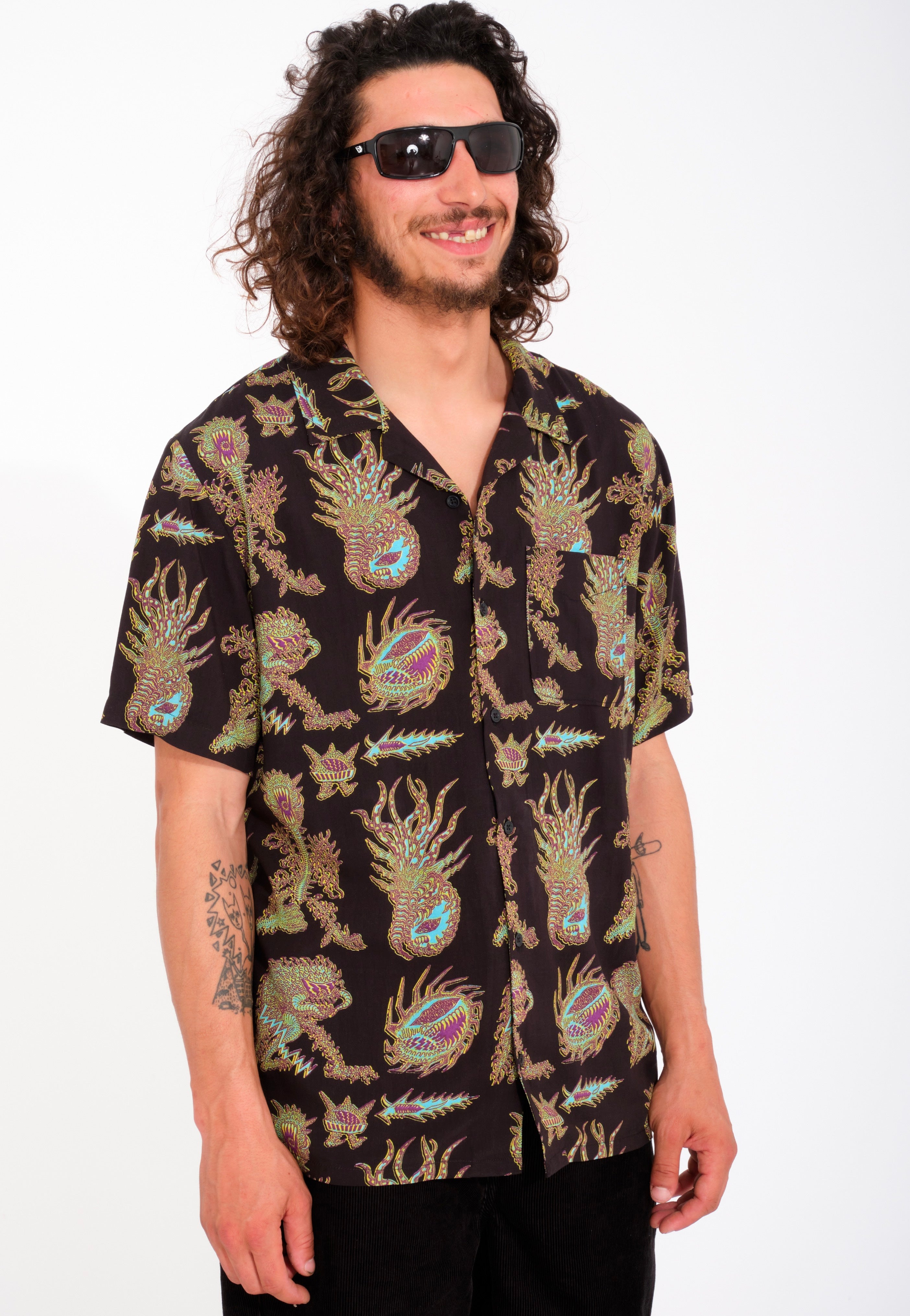 Volcom - Tetsunori Black - Shirt | Men-Image