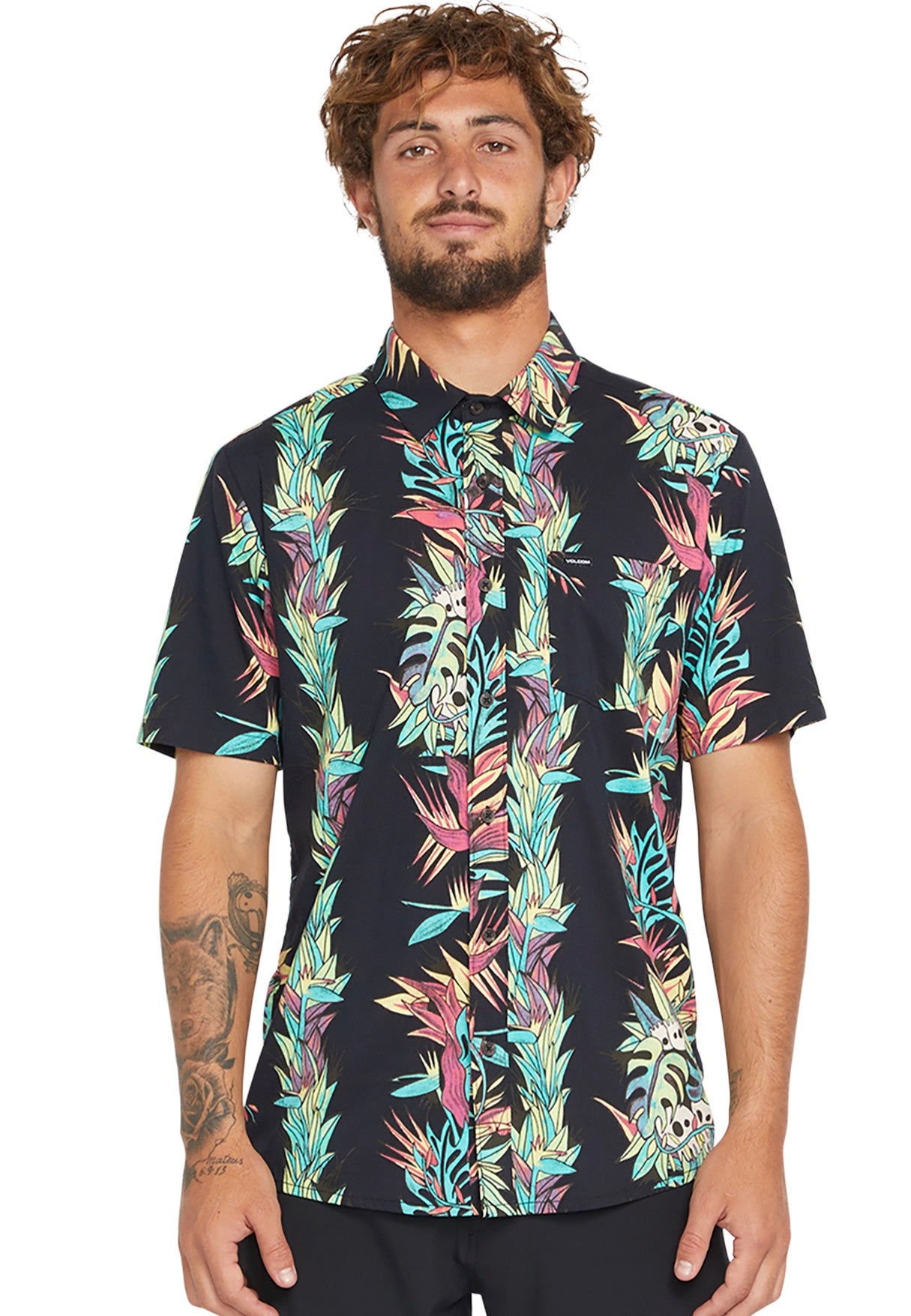 Volcom - V Ent Pepper Black - Shirt | Men-Image