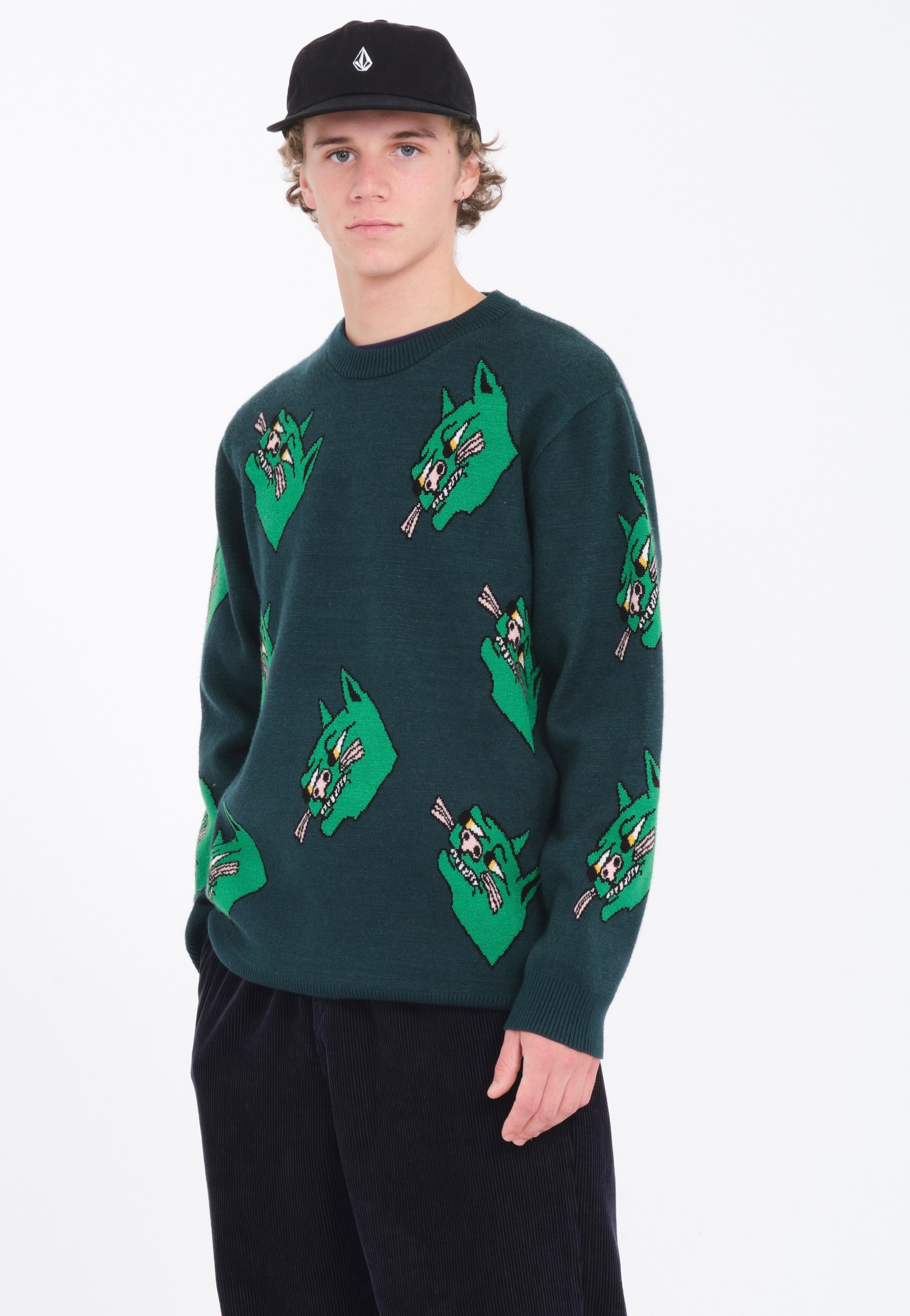 Volcom - Fa Nando Von Arb Ponderosa Pine - Sweater | Men-Image