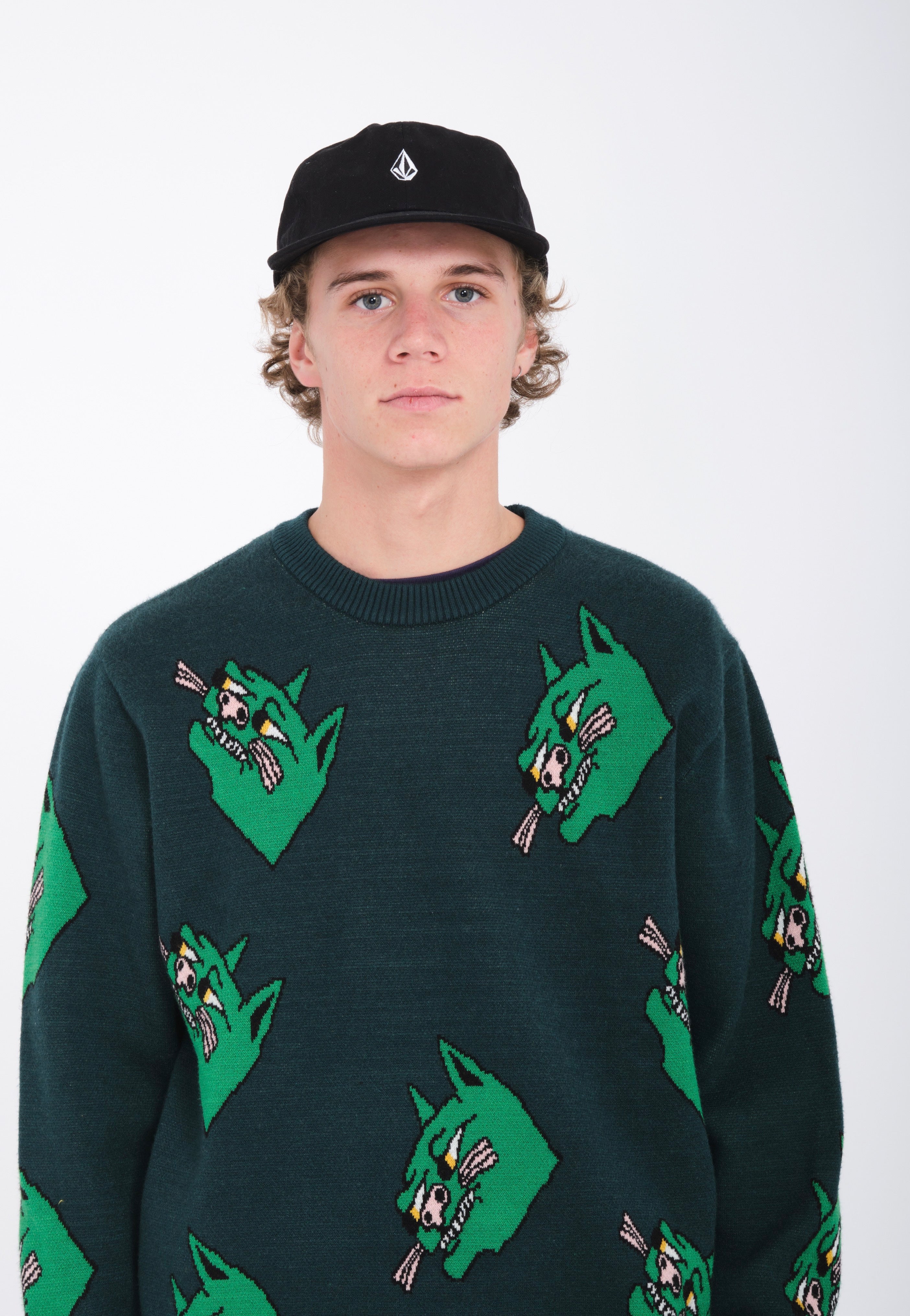 Volcom - Fa Nando Von Arb Ponderosa Pine - Sweater | Men-Image