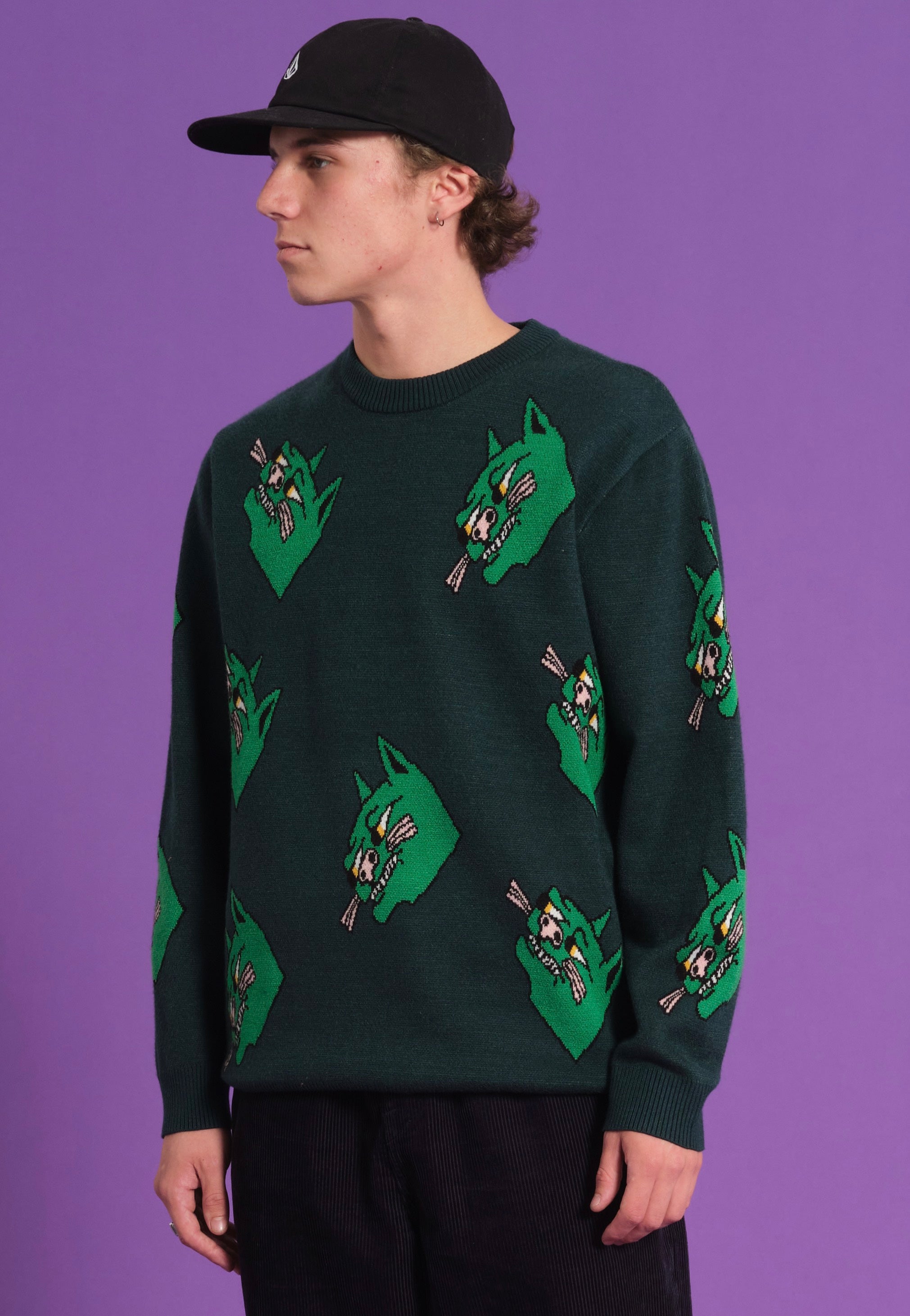 Volcom - Fa Nando Von Arb Ponderosa Pine - Sweater | Men-Image