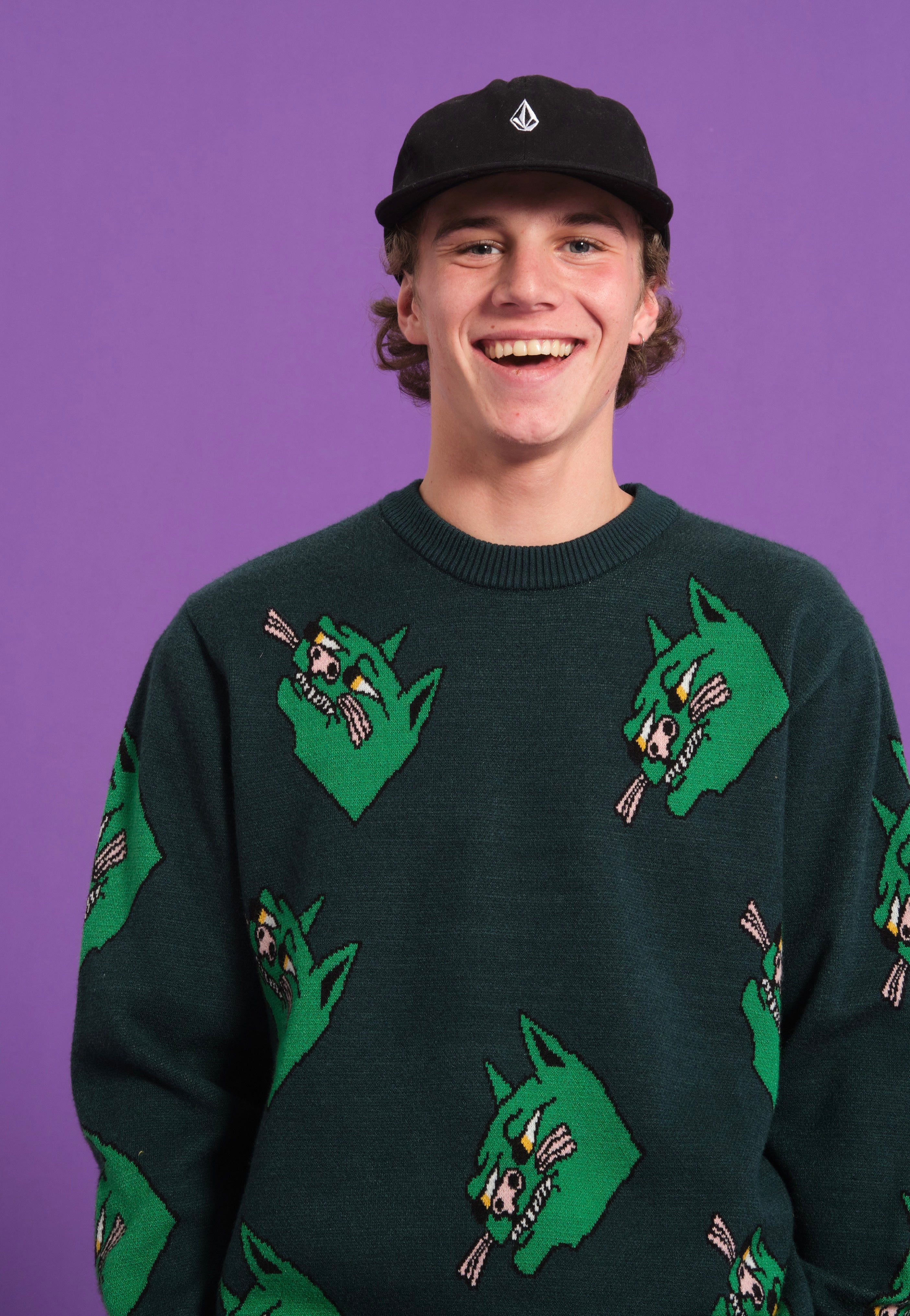 Volcom - Fa Nando Von Arb Ponderosa Pine - Sweater | Men-Image