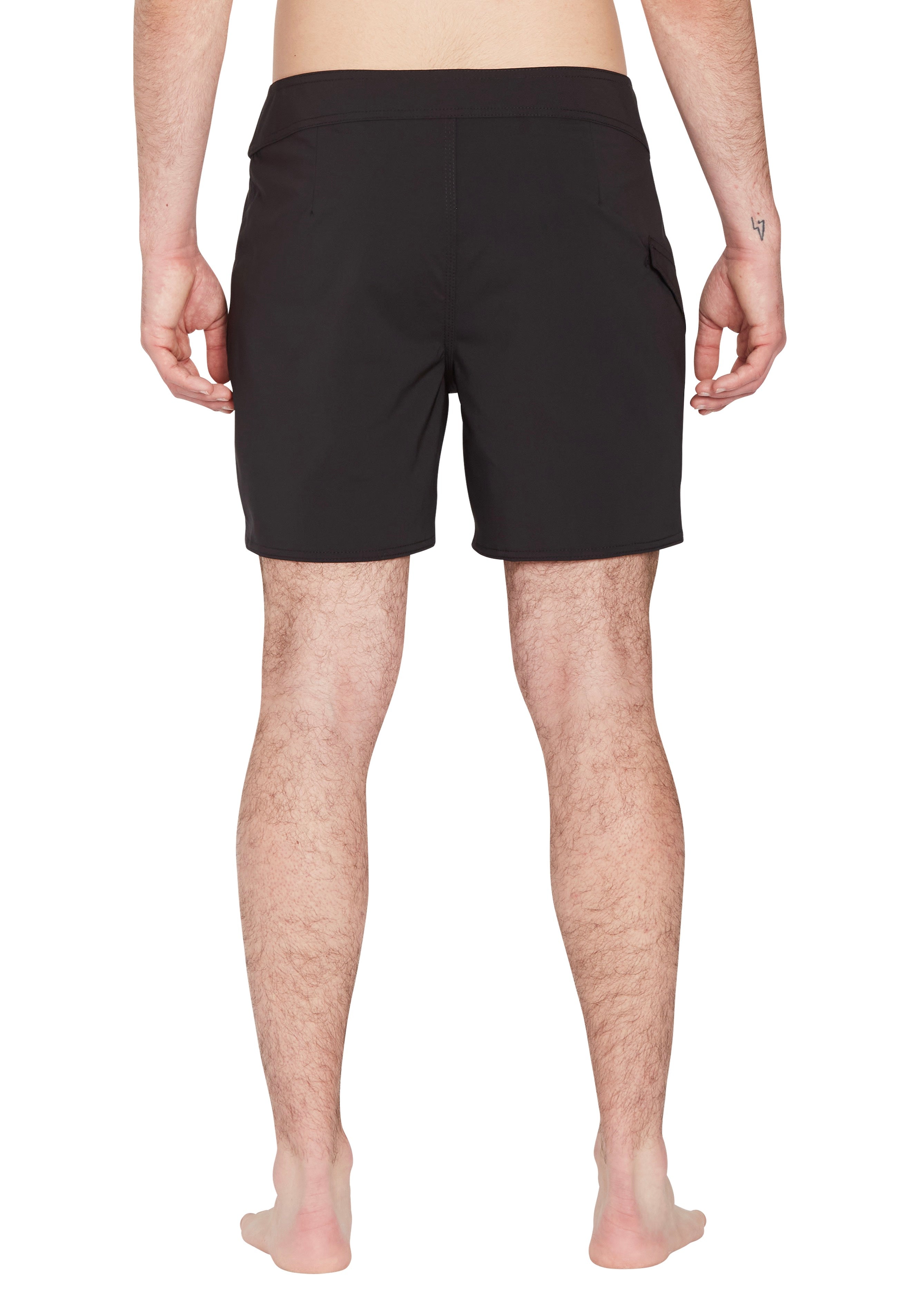 Volcom - Lido Solid Mod 16 Black - Board Shorts | Men-Image